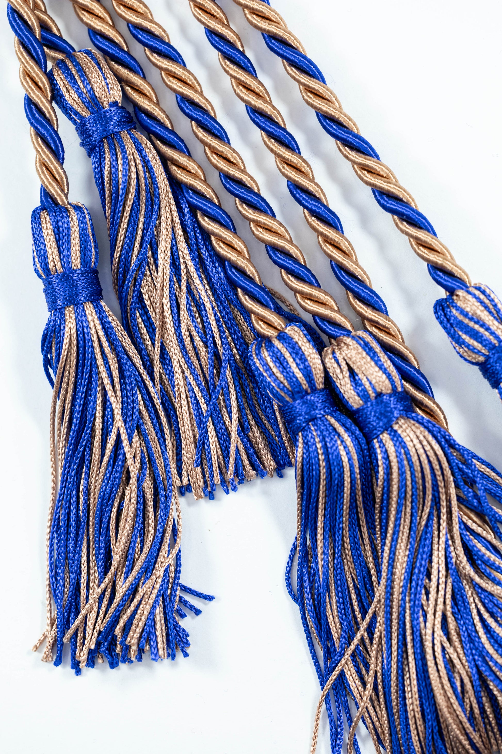 Drab, Drab, Royal Blue Graduation Cord Honor Cords