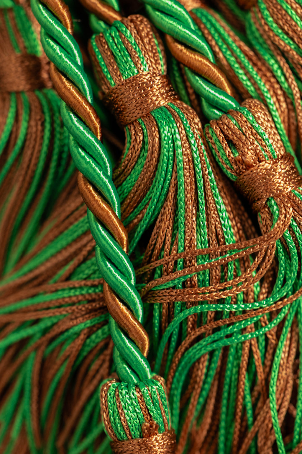 EMERALD, EMERALD, BRONZE GRADUATION CORD, HONOR CORD