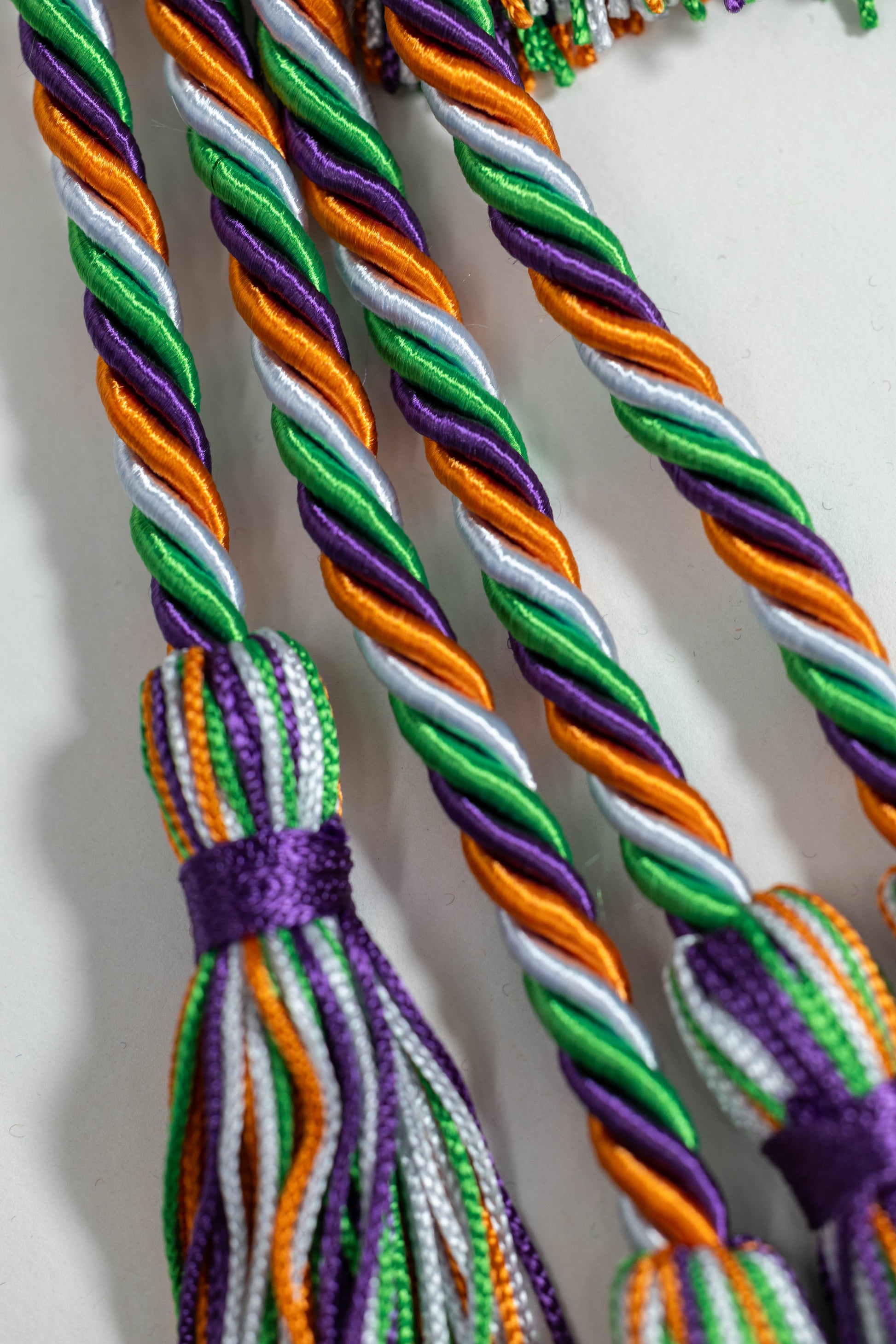 EMERALD, LIGHT BLUE, ORANGE, PURPLE GRADUATION CORD, HONOR CORD | SAVE Students Against Violence Everywhere