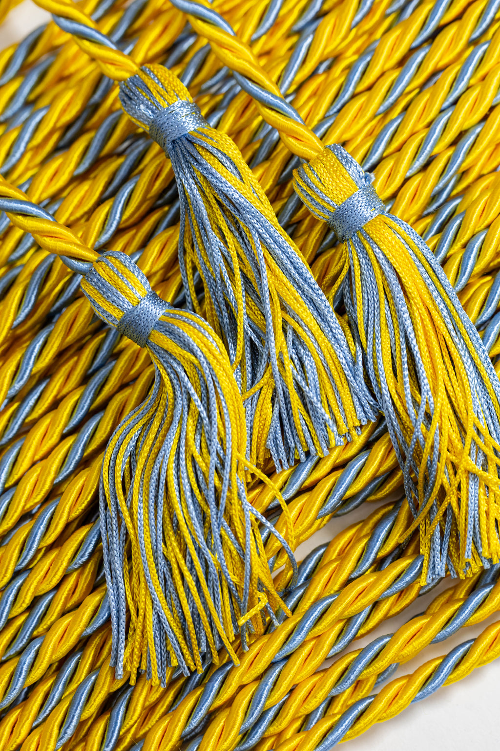 Gold, Gold, Columbia Blue Graduation Honor Cord | Columbia University Blue (Copy)