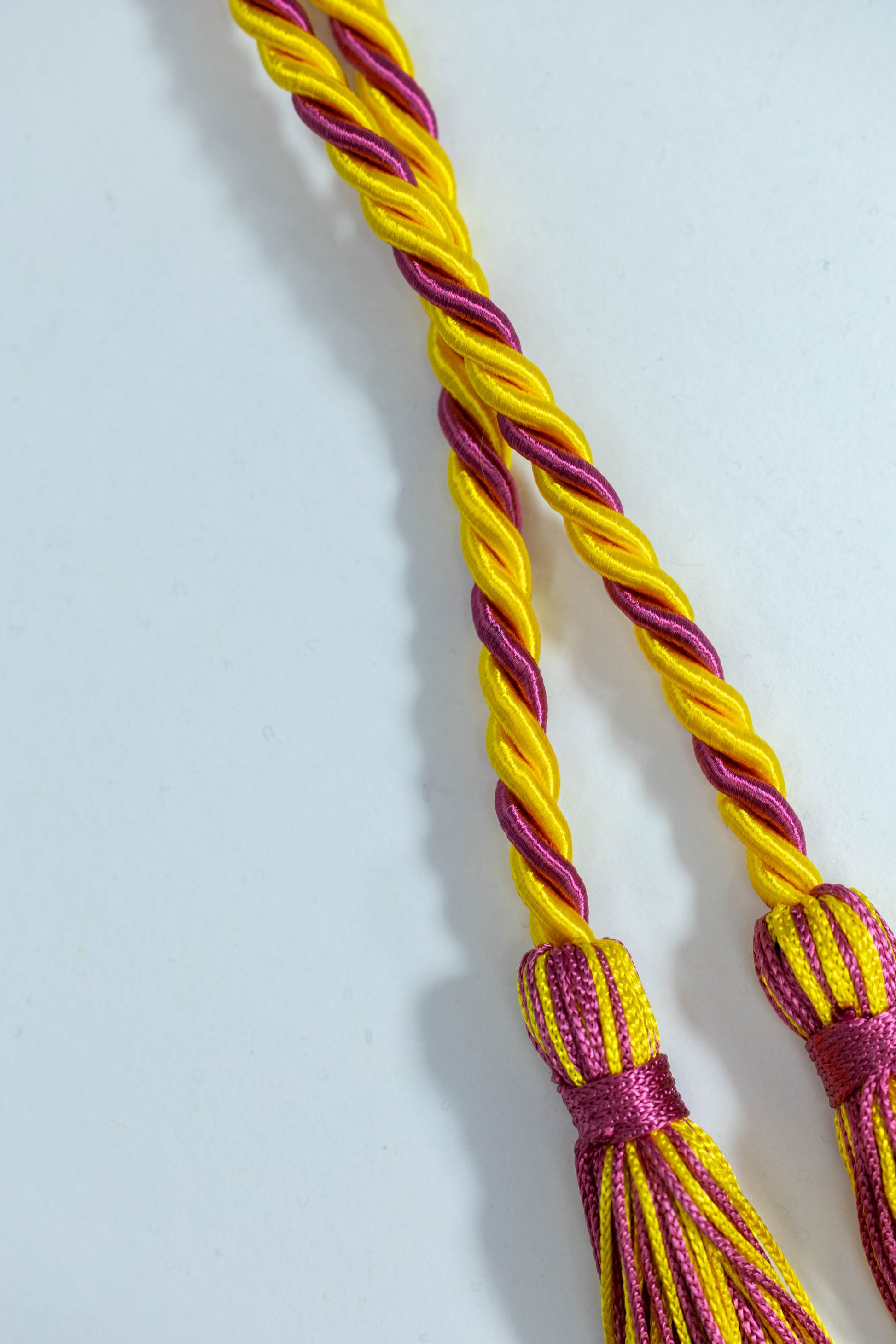 Gold, Gold, Maroon Graduation cord, Honor Cord