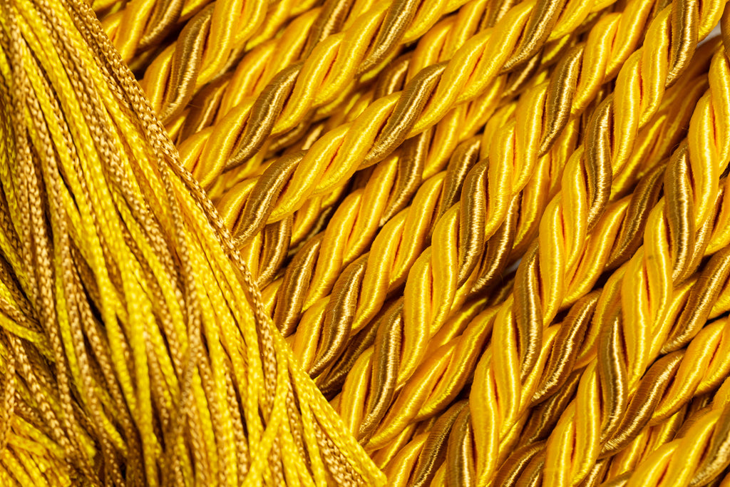 Gold, Gold, Old Gold Graduation cord, Honor Cord