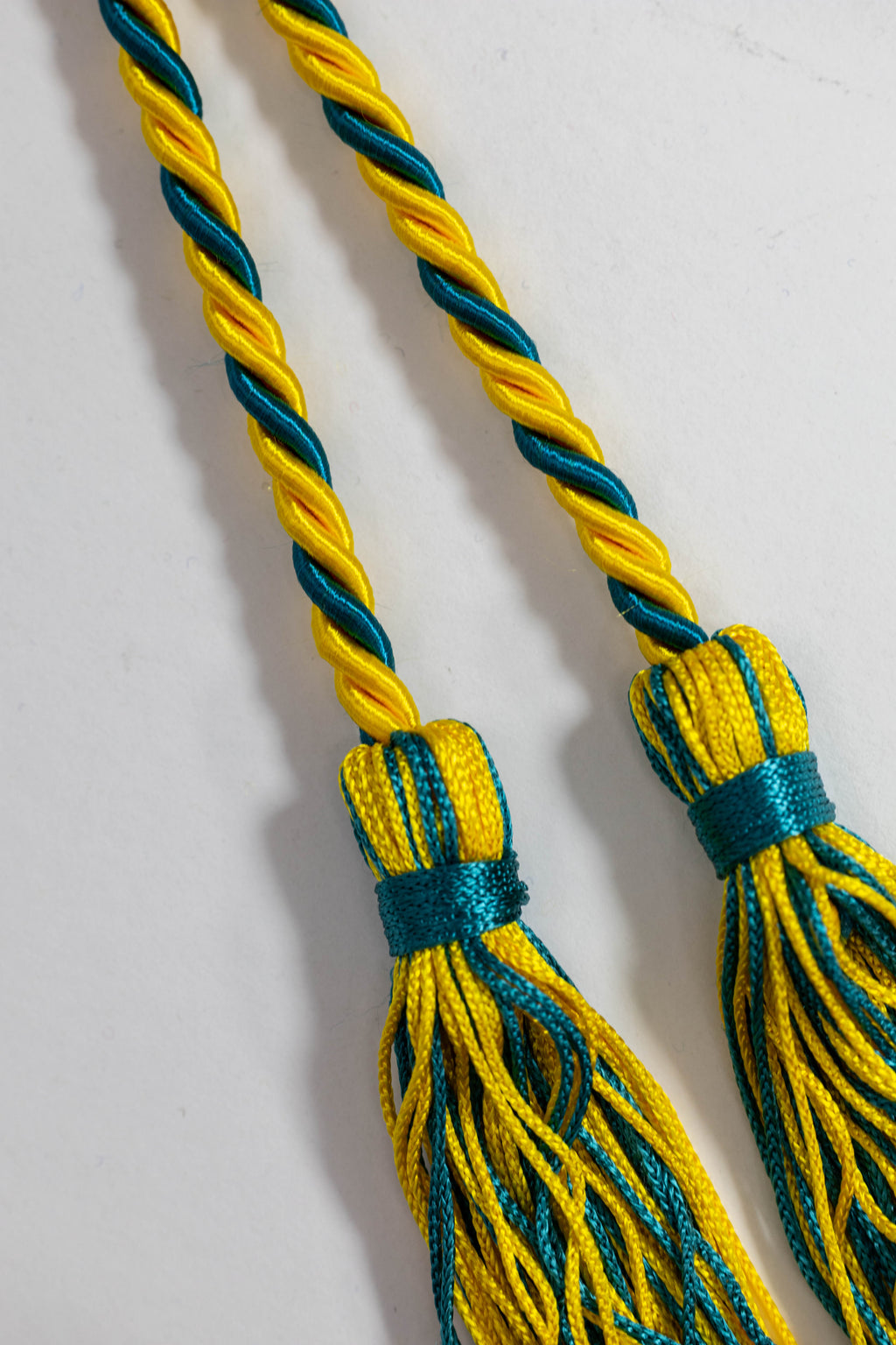 Gold, Gold, Teal Graduation cord, Honor Cord