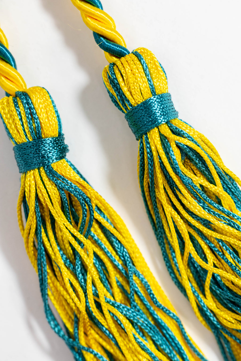 Gold, Gold, Teal Graduation cord, Honor Cord
