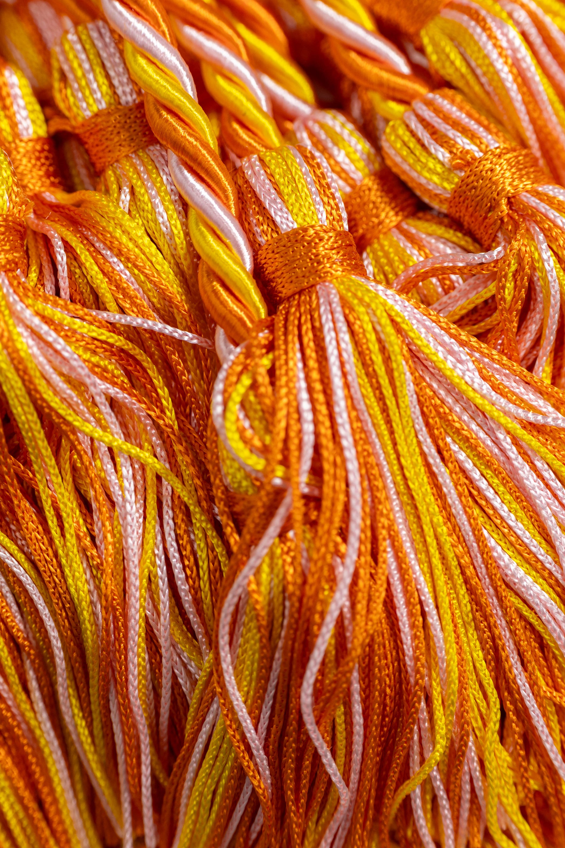 GOLD,PINK, ORANGE GRADUATION CORD, HONOR CORD