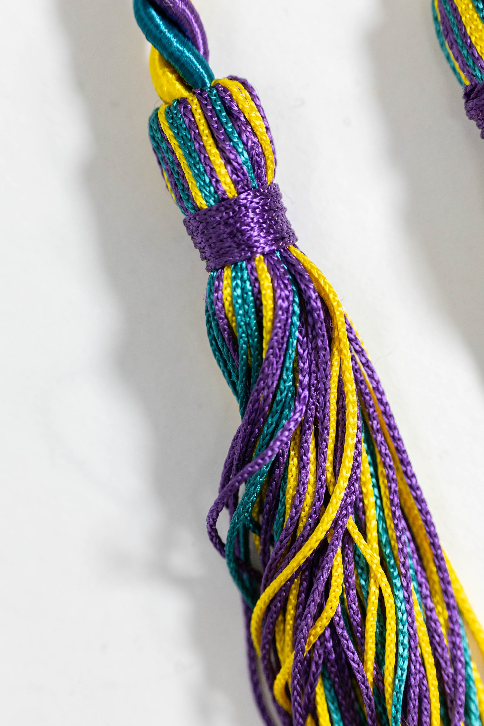 GOLD, PURPLE, TEAL GRADUATION CORD, HONOR CORD