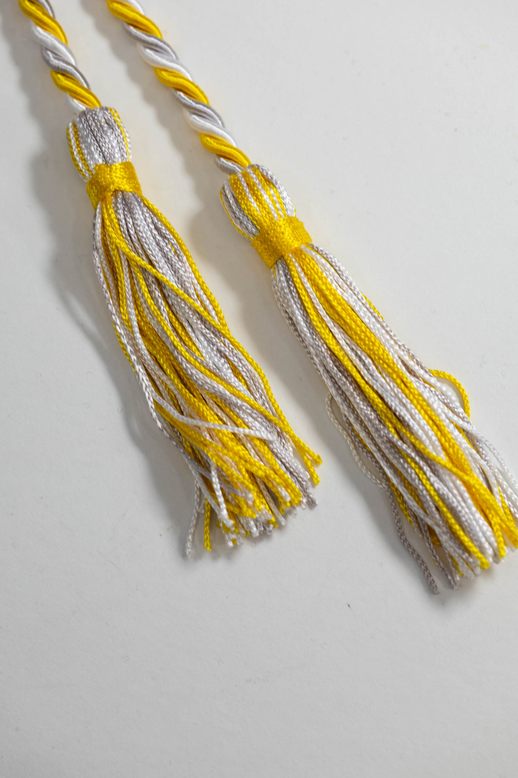 GOLD, SILVER, WHITE GRADUATION CORD, HONOR CORD