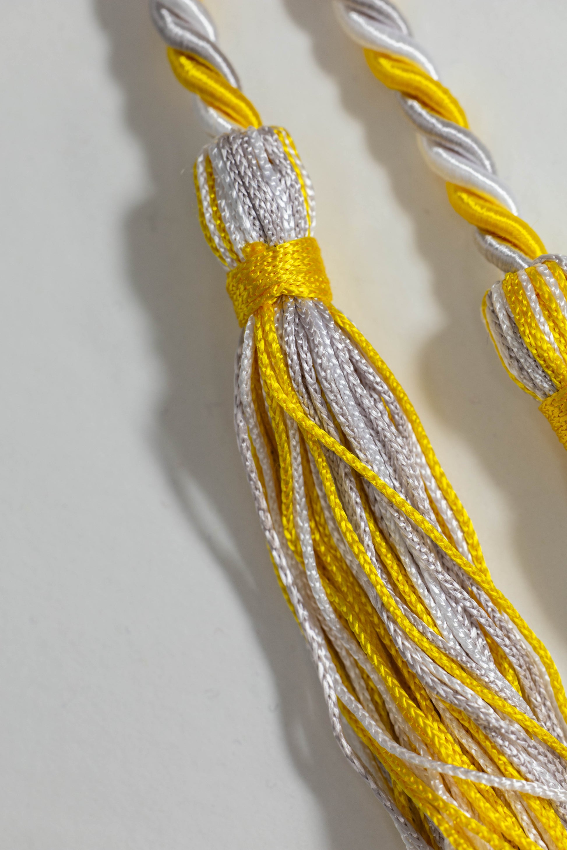 GOLD, SILVER, WHITE GRADUATION CORD, HONOR CORD