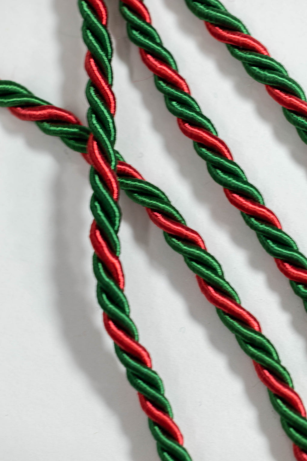 GREEN, GREEN, RED GRADUATION CORD, HONOR CORD