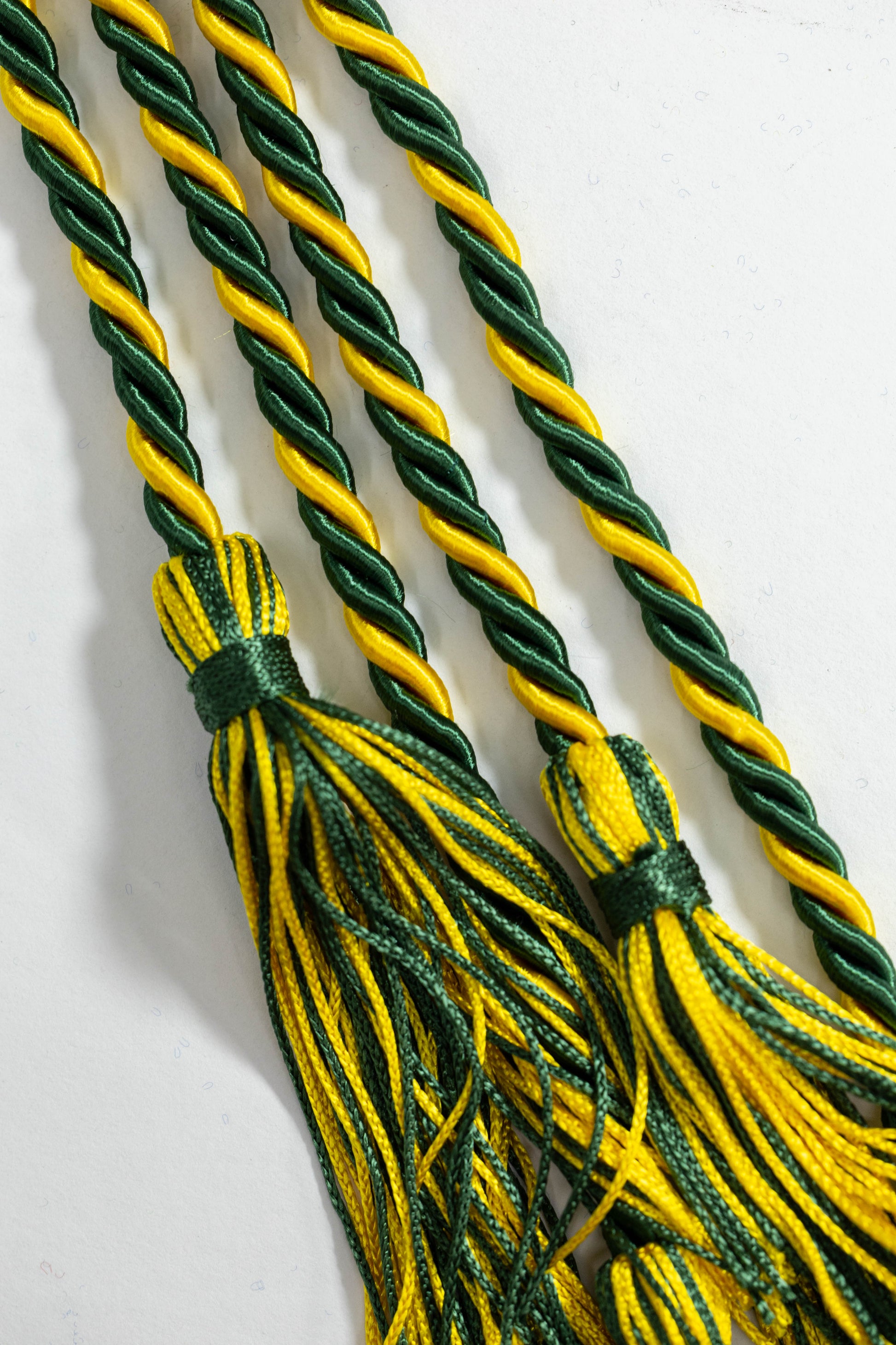 HUNTER GREEN, HUNTER GREEN, GOLD GRADUATION CORD, HONOR CORD
