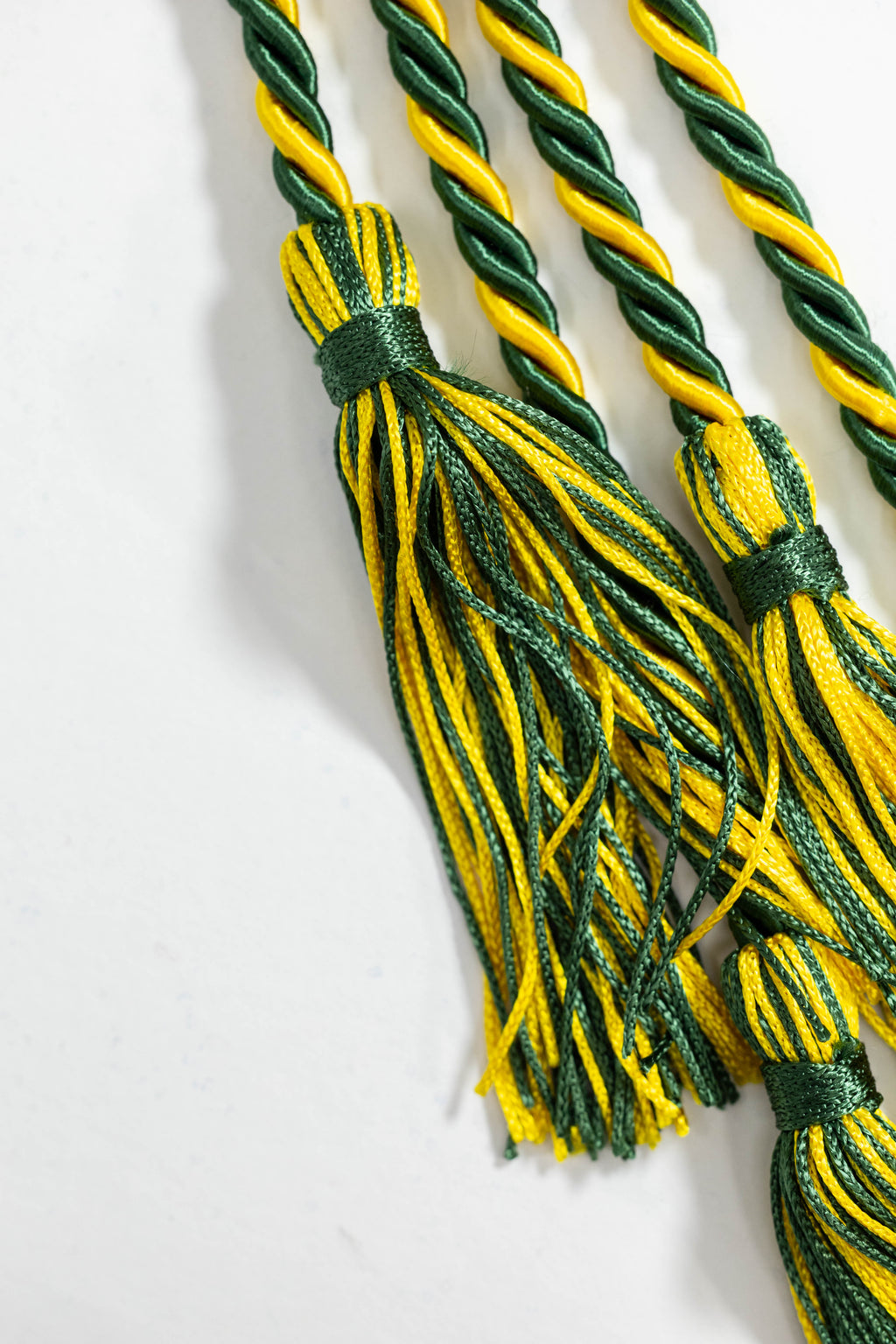 HUNTER GREEN, HUNTER GREEN, GOLD GRADUATION CORD, HONOR CORD