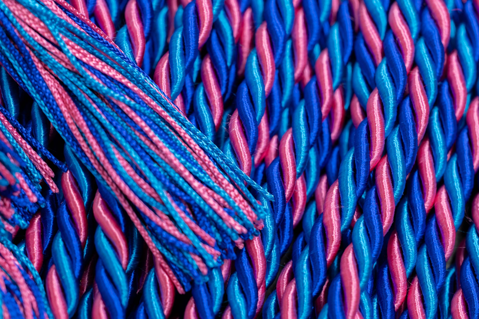 ROYAL BLUE, PEACOCK, HOT PINK GRADUATION CORD, HONOR CORD | JACK