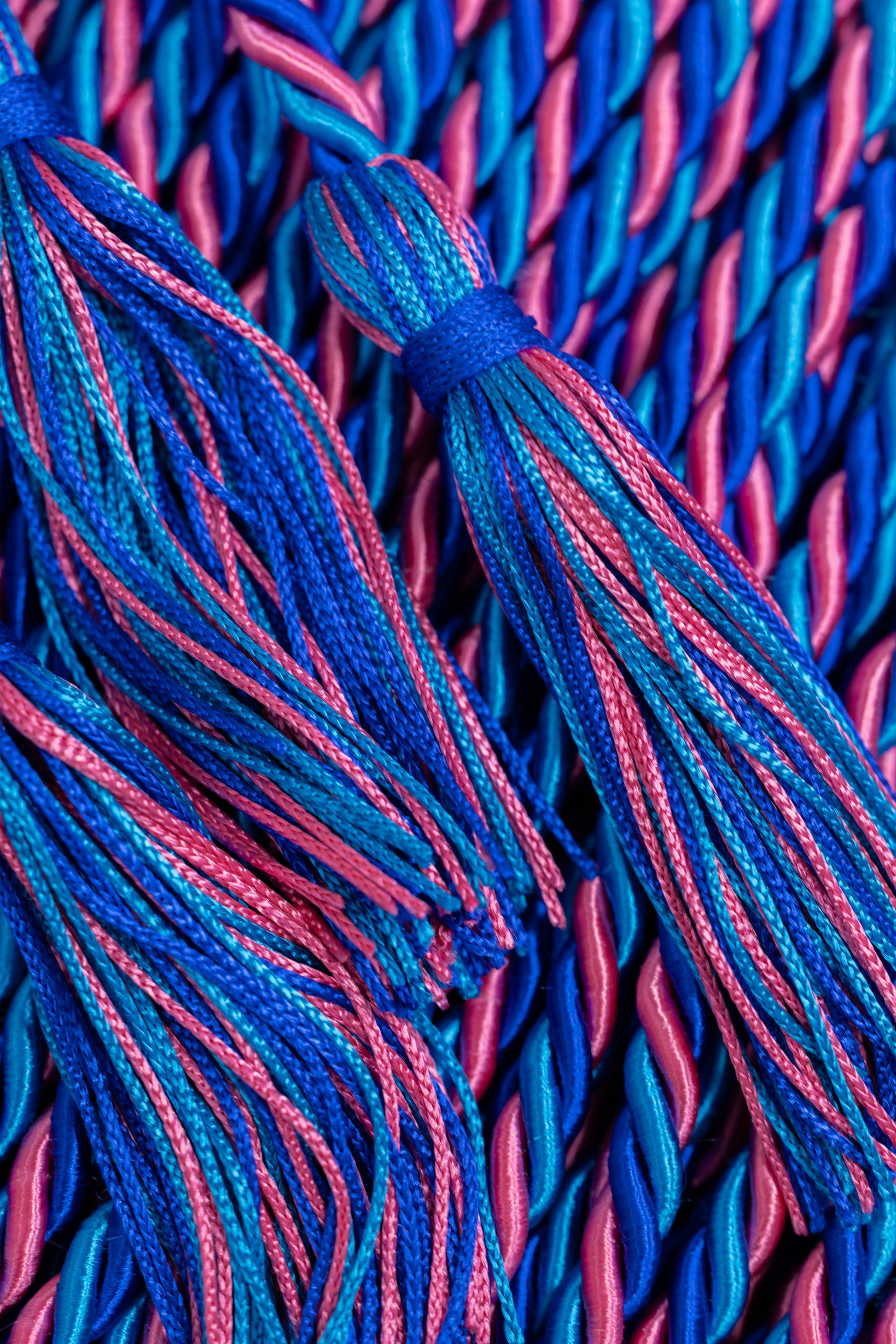 ROYAL BLUE, PEACOCK, HOT PINK GRADUATION CORD, HONOR CORD | JACK