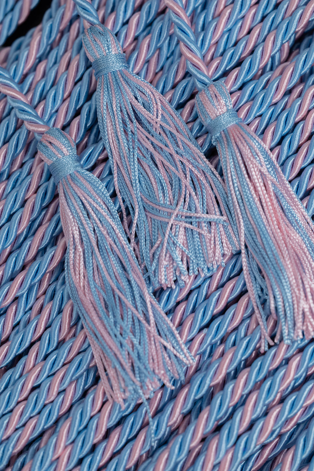 LIGHT BLUE, LIGHT BLUE, PINK GRADUATION CORD, HONOR CORD