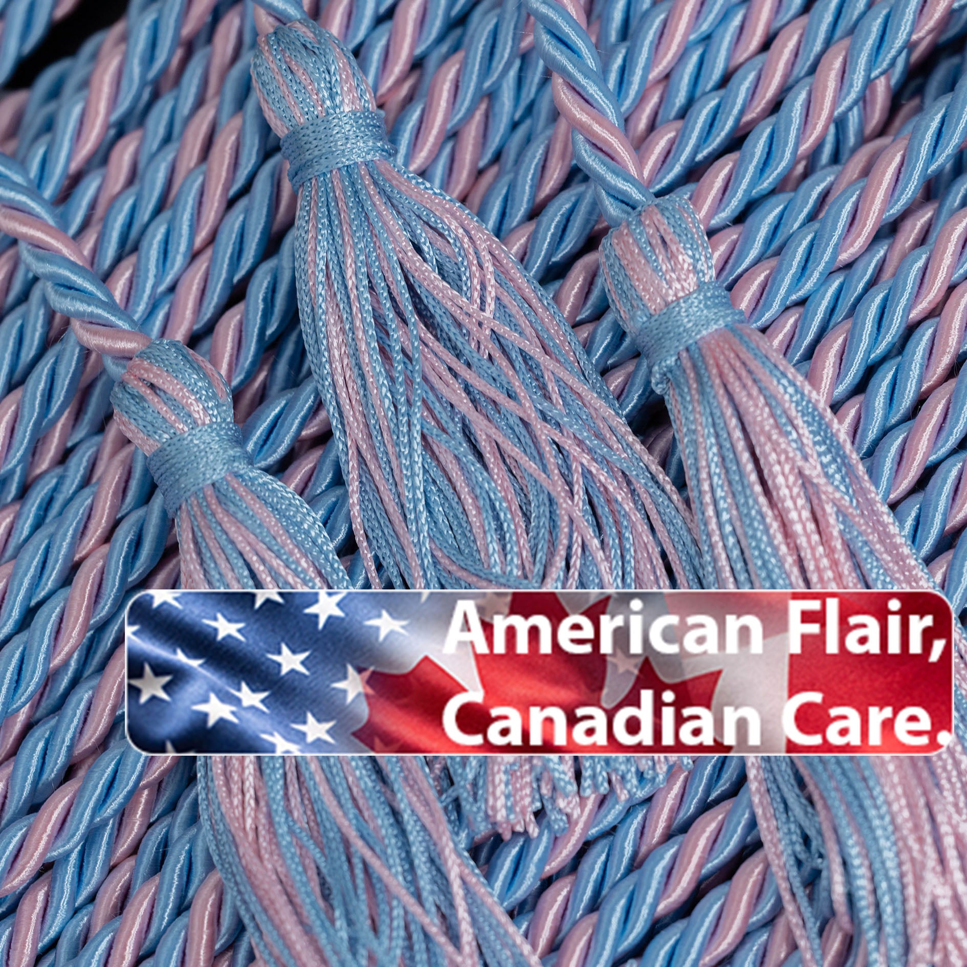 LIGHT BLUE, LIGHT BLUE, PINK GRADUATION CORD, HONOR CORD