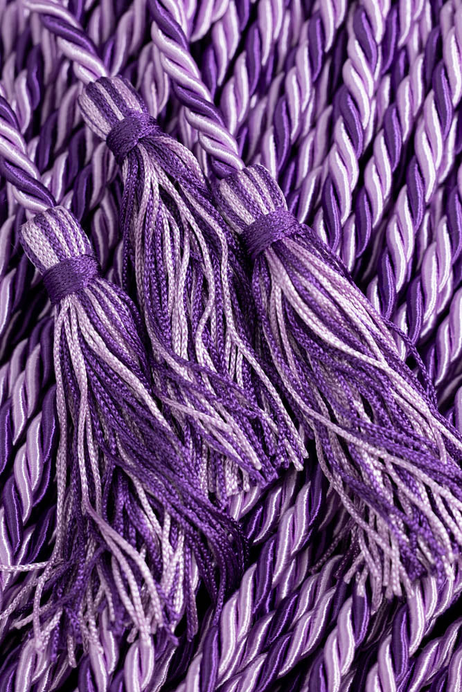 LILAC, LILAC, PURPLE GRADUATION CORD, HONOR CORD