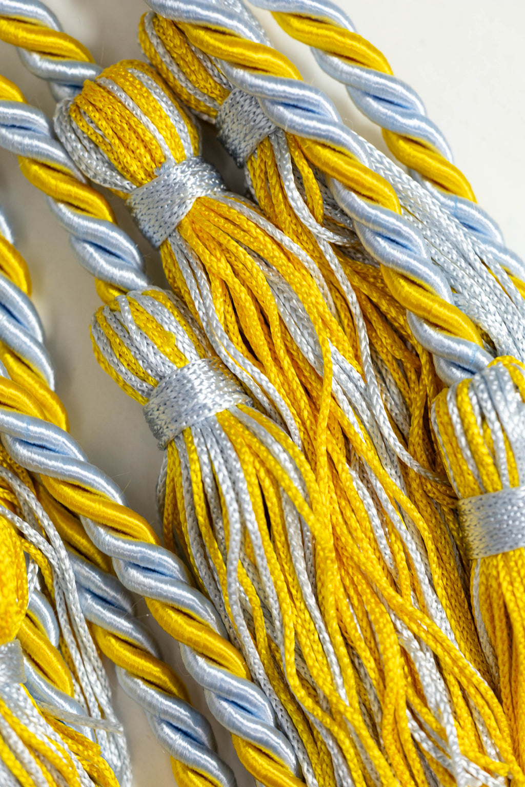 LIGHT BLUE, LIGHT BLUE, GOLD GRADUATION CORD, HONOR CORD