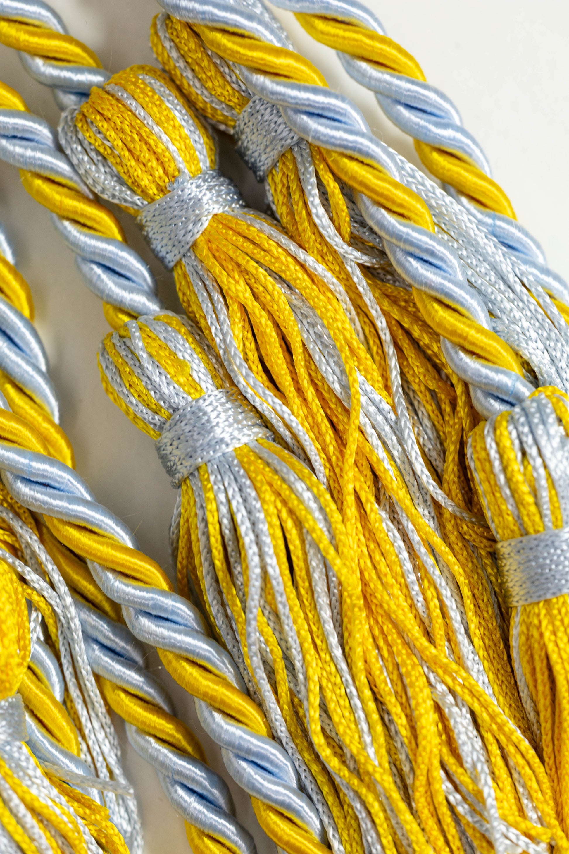 LIGHT BLUE, LIGHT BLUE, GOLD GRADUATION CORD, HONOR CORD