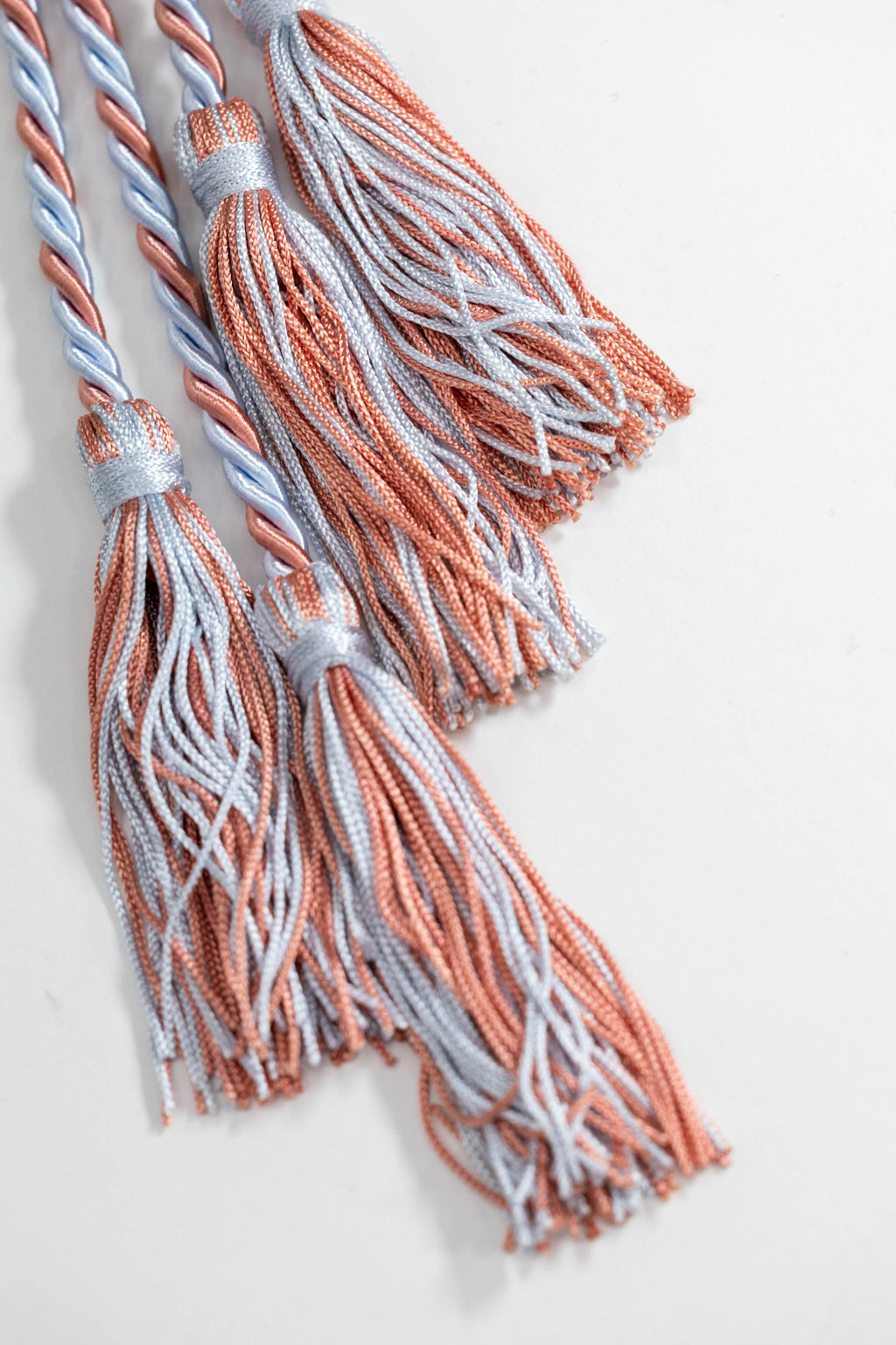 LIGHT BLUE, LIGHT BLUE, SALMON GRADUATION CORD, HONOR CORD