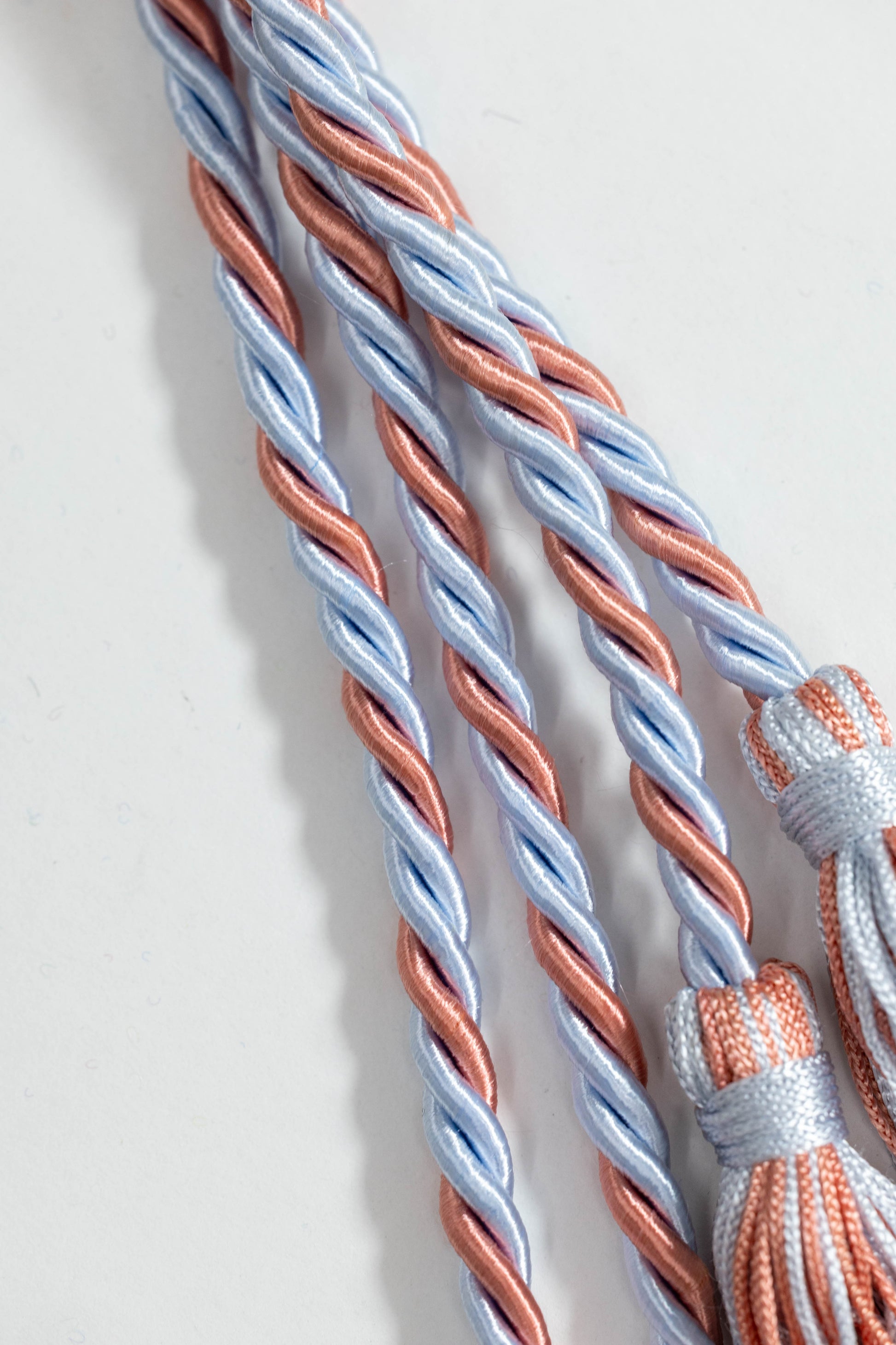 LIGHT BLUE, LIGHT BLUE, SALMON GRADUATION CORD, HONOR CORD
