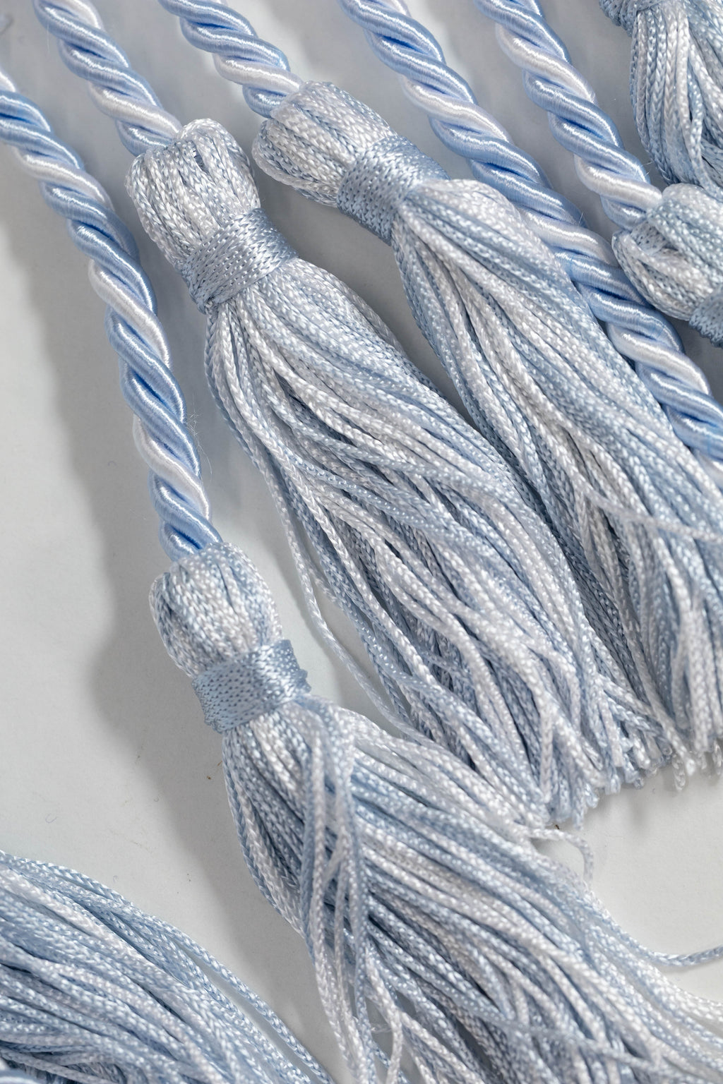 LIGHT BLUE, LIGHT BLUE, WHITEGRADUATION CORD, HONOR CORD