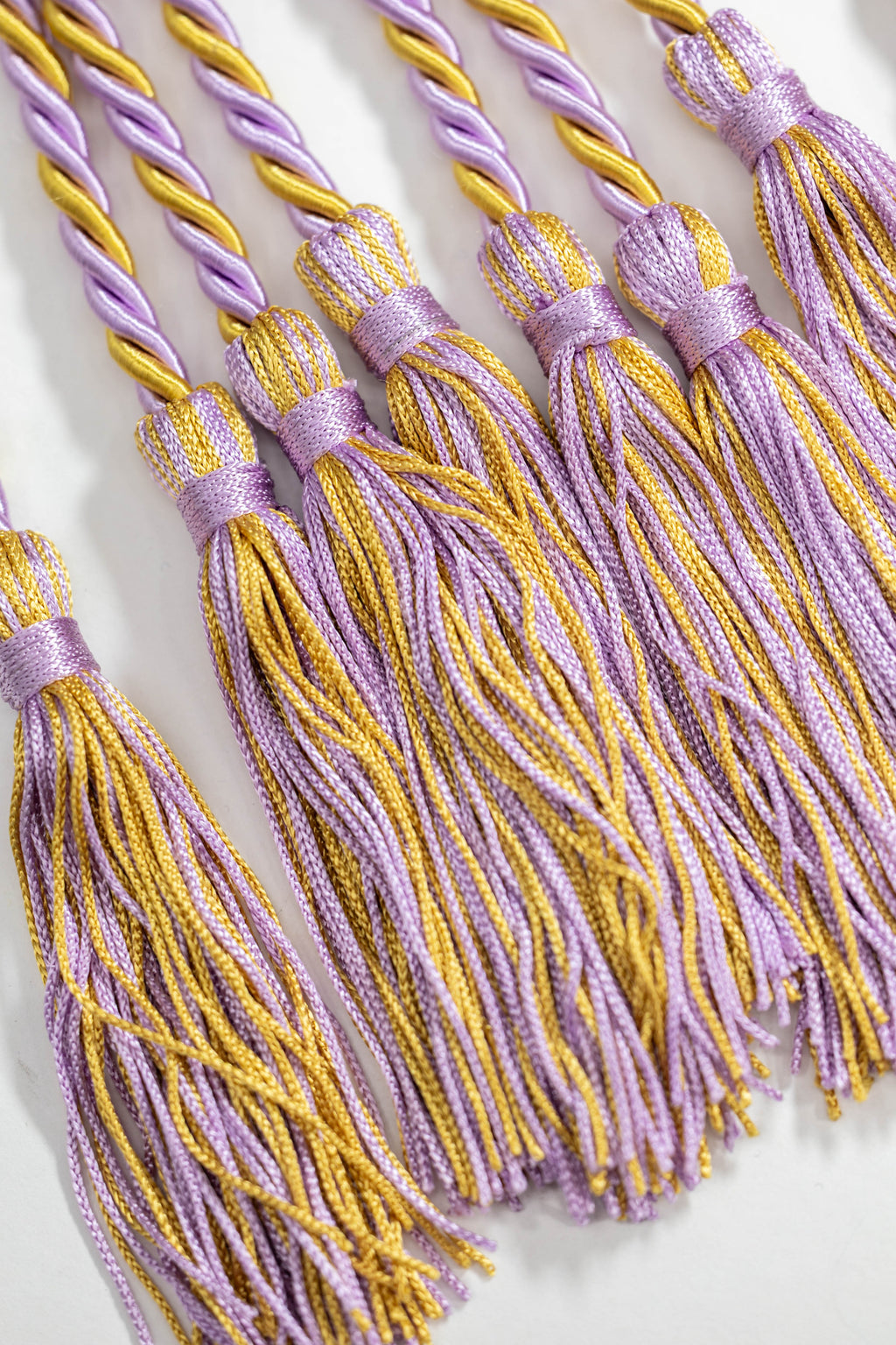 LILAC, LILAC, ANTIQUE GOLD GRADUATION CORD, HONOR CORD
