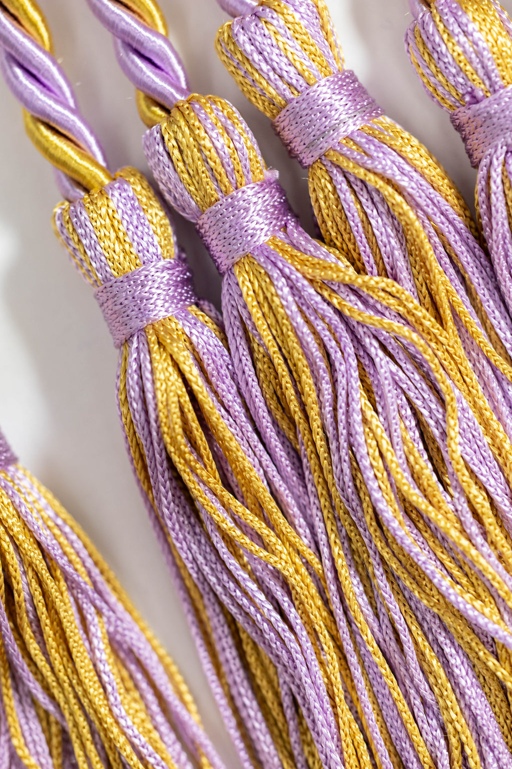 LILAC, LILAC, ANTIQUE GOLD GRADUATION CORD, HONOR CORD
