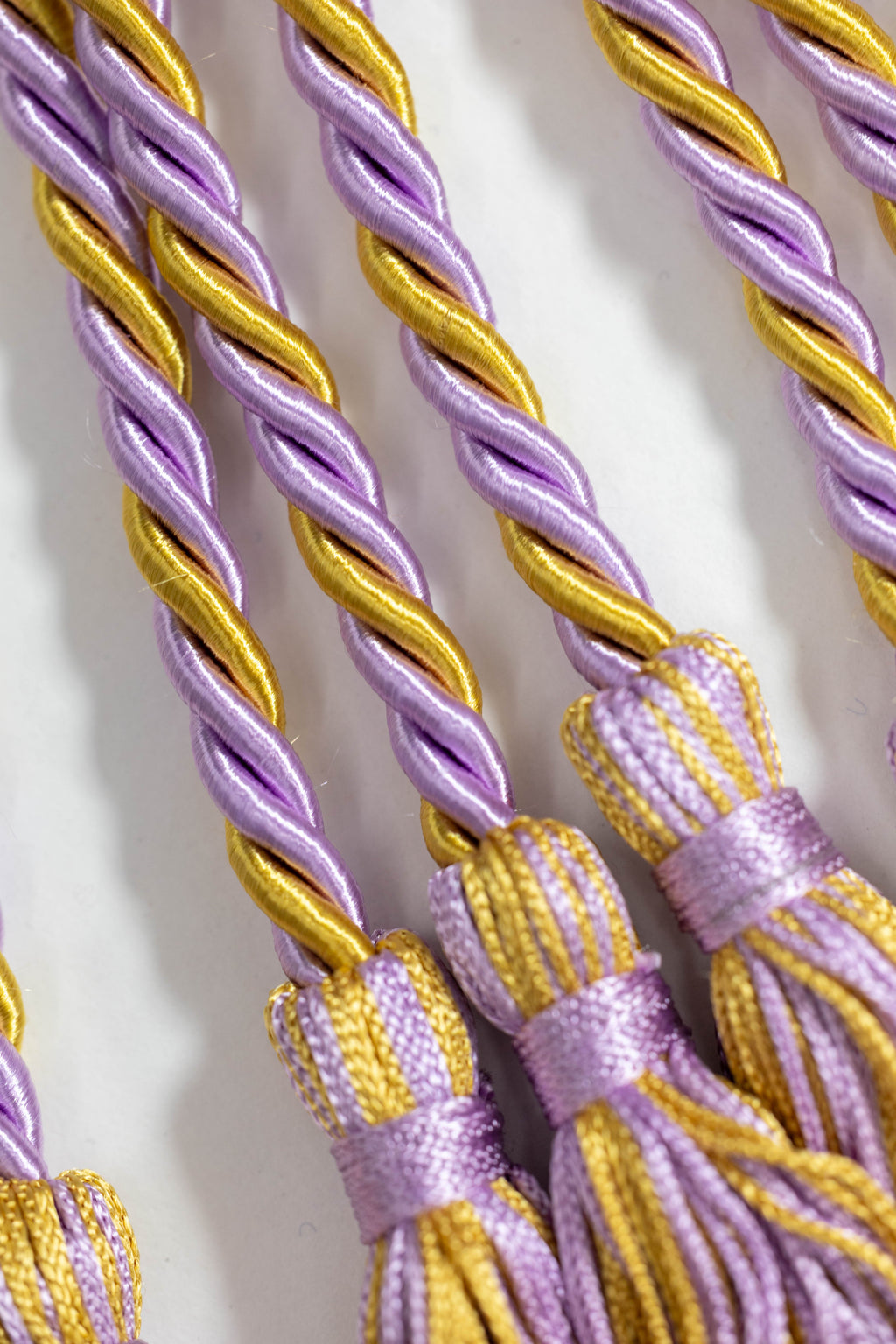 LILAC, LILAC, ANTIQUE GOLD GRADUATION CORD, HONOR CORD