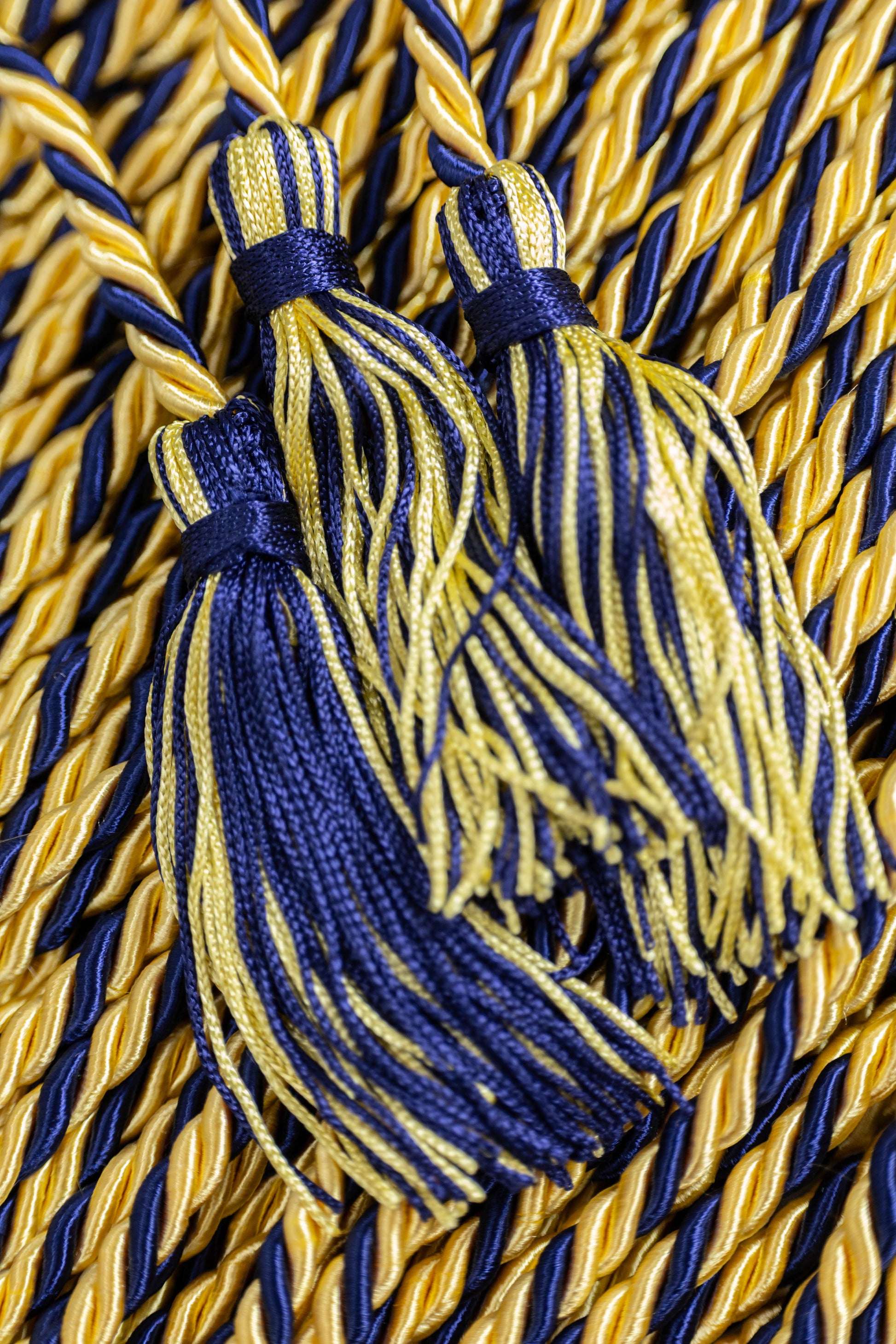 MAIZE, MAIZE, NAVY Graduation Honor Cord (Copy)