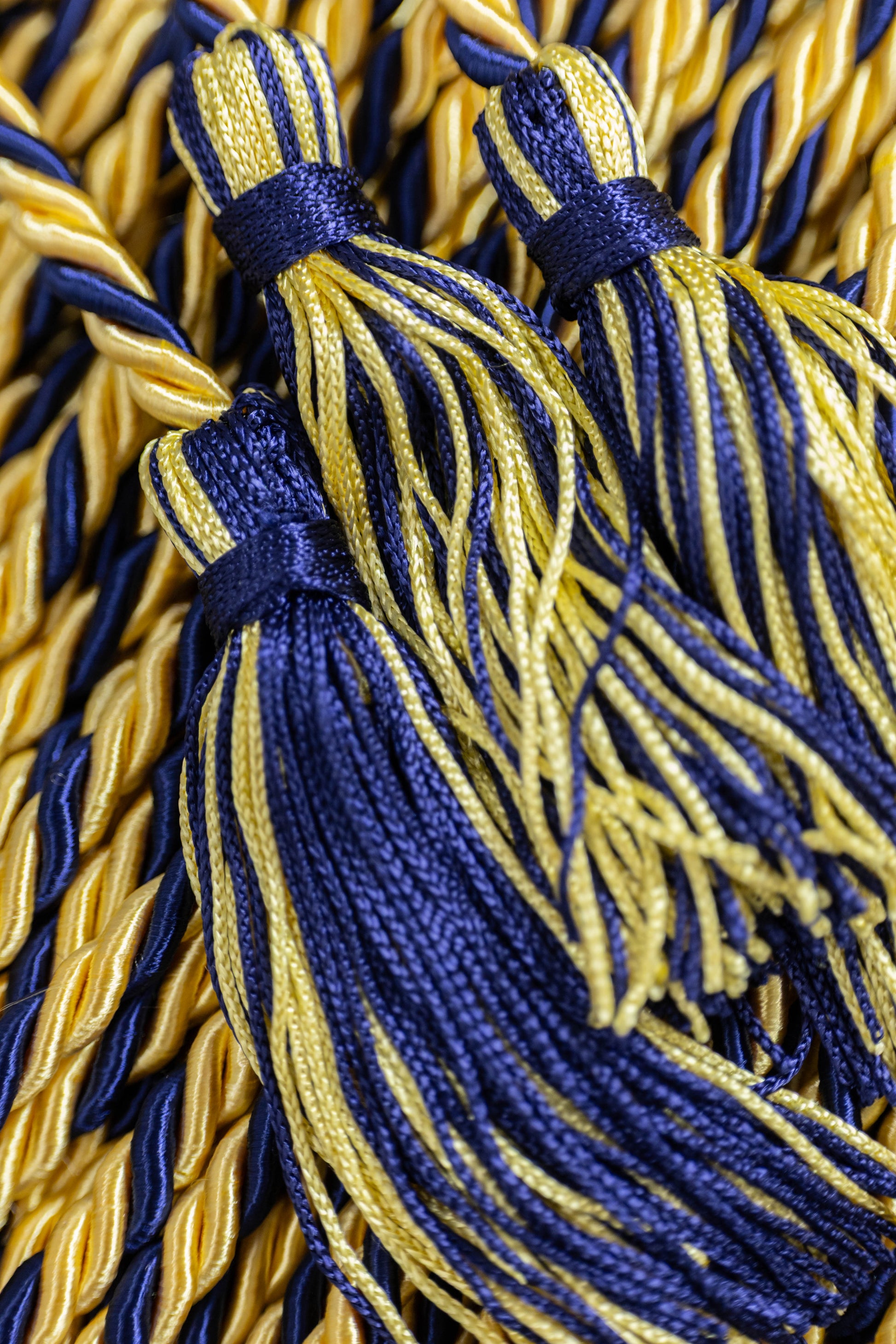 MAIZE, MAIZE, NAVY Graduation Honor Cord (Copy)