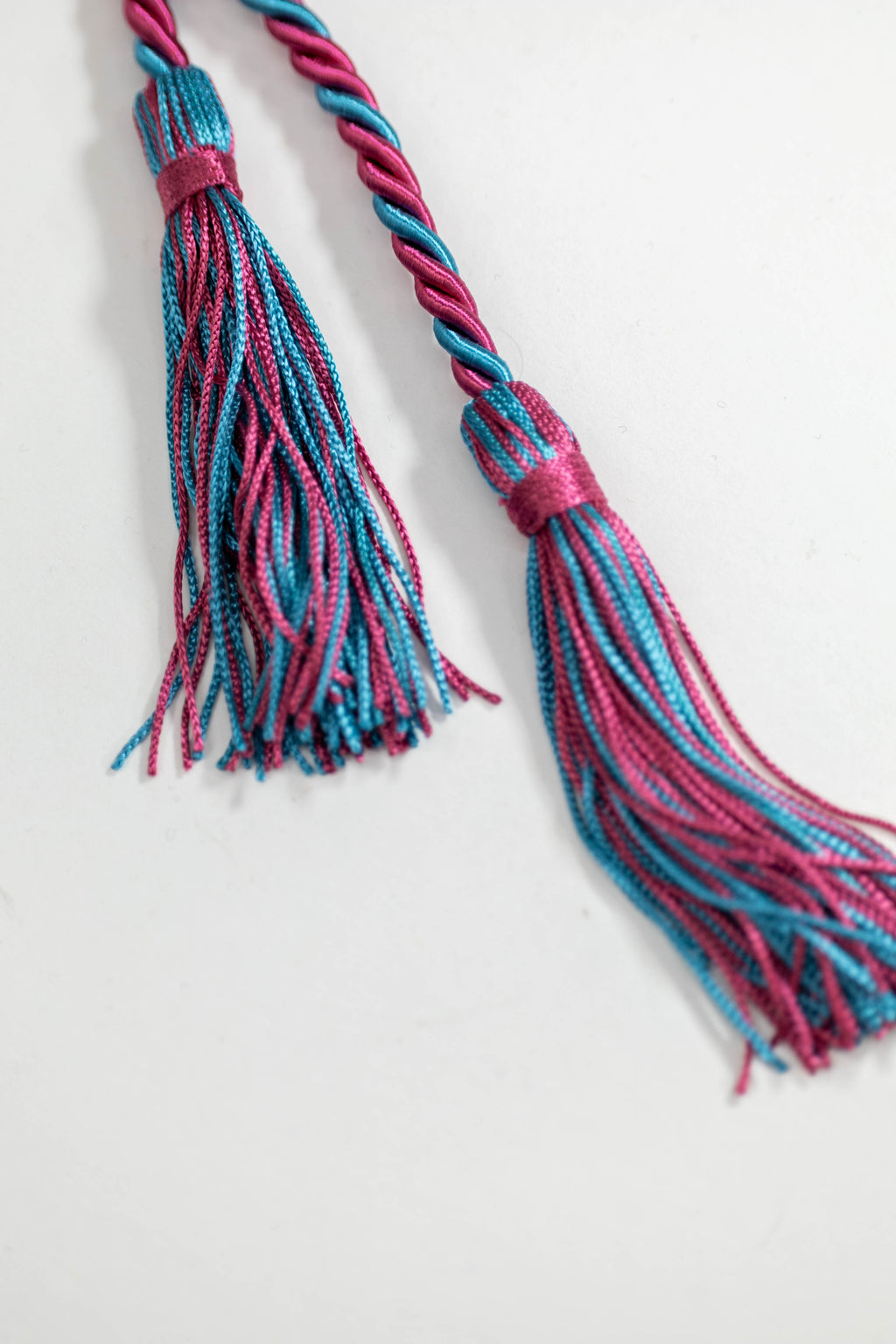 MAROON, MAROON, MING BLUE GRADUATION CORD, HONOR CORD