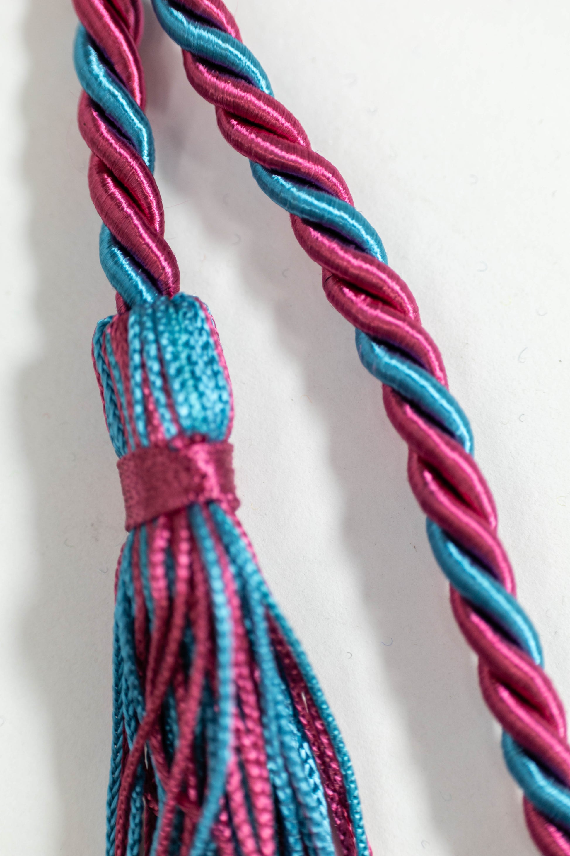 MAROON, MAROON, MING BLUE GRADUATION CORD, HONOR CORD