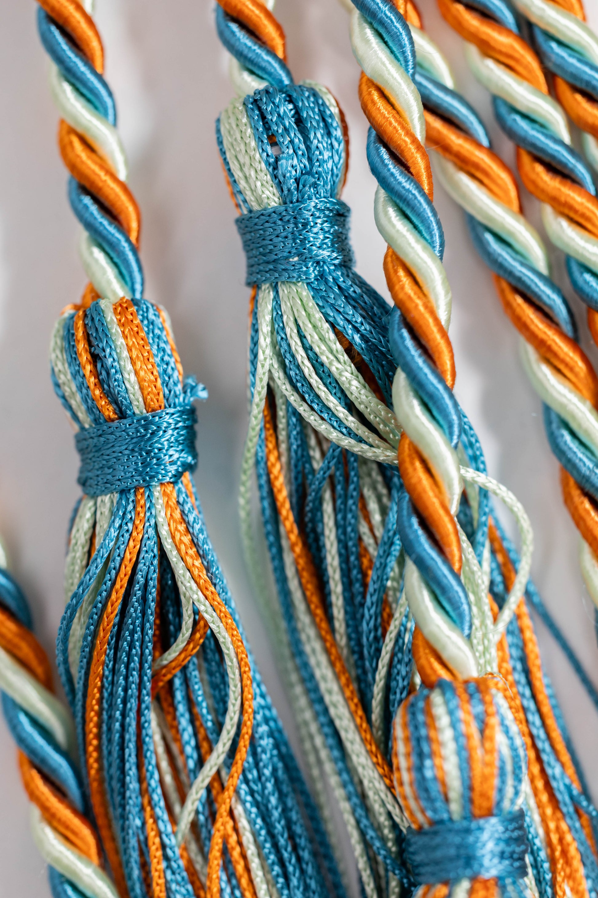MING BLUE, MINT, ORANGE GRADUATION CORD, HONOR CORD