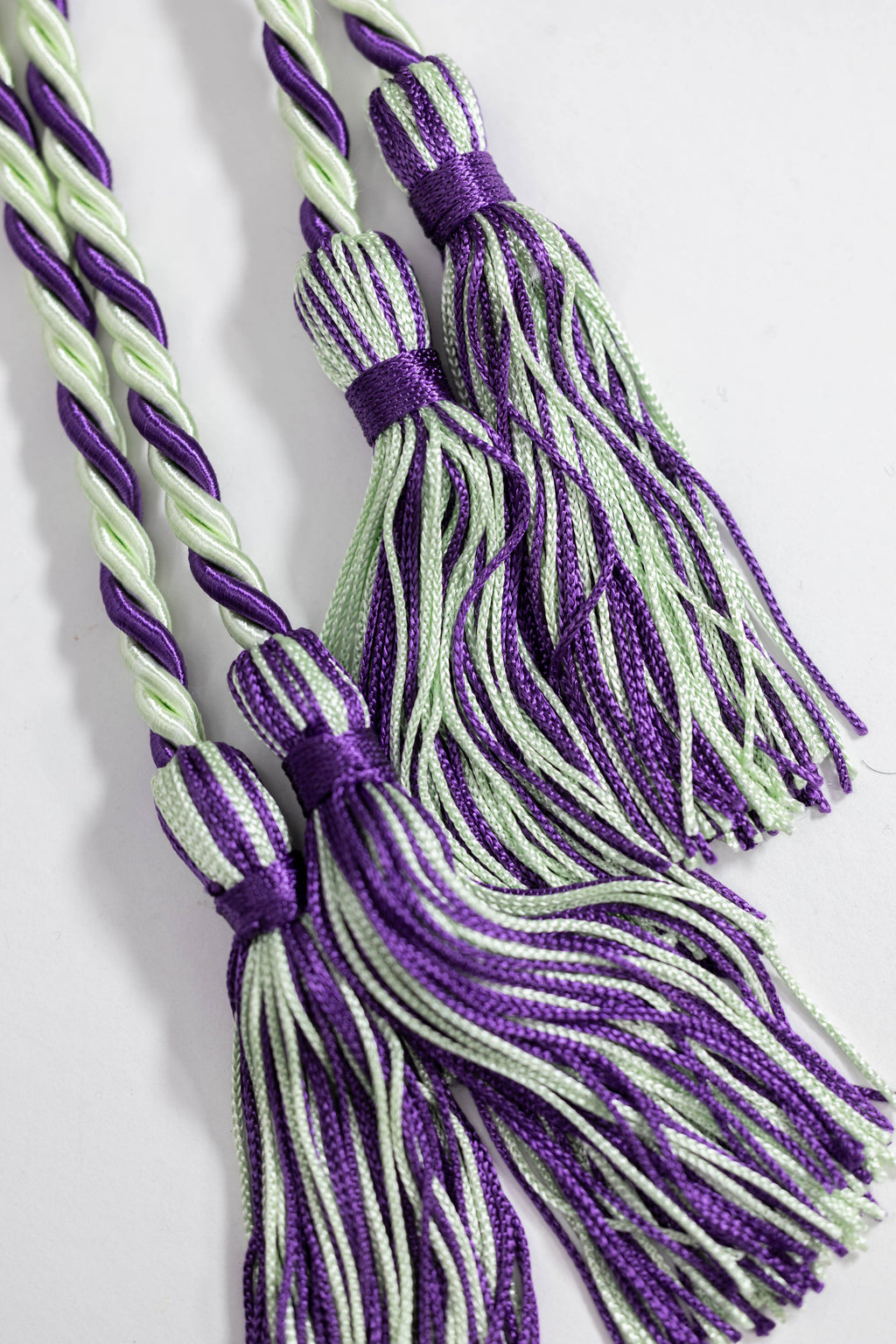 MINT, MINT, PURPLE GRADUATION CORD, HONOR CORD