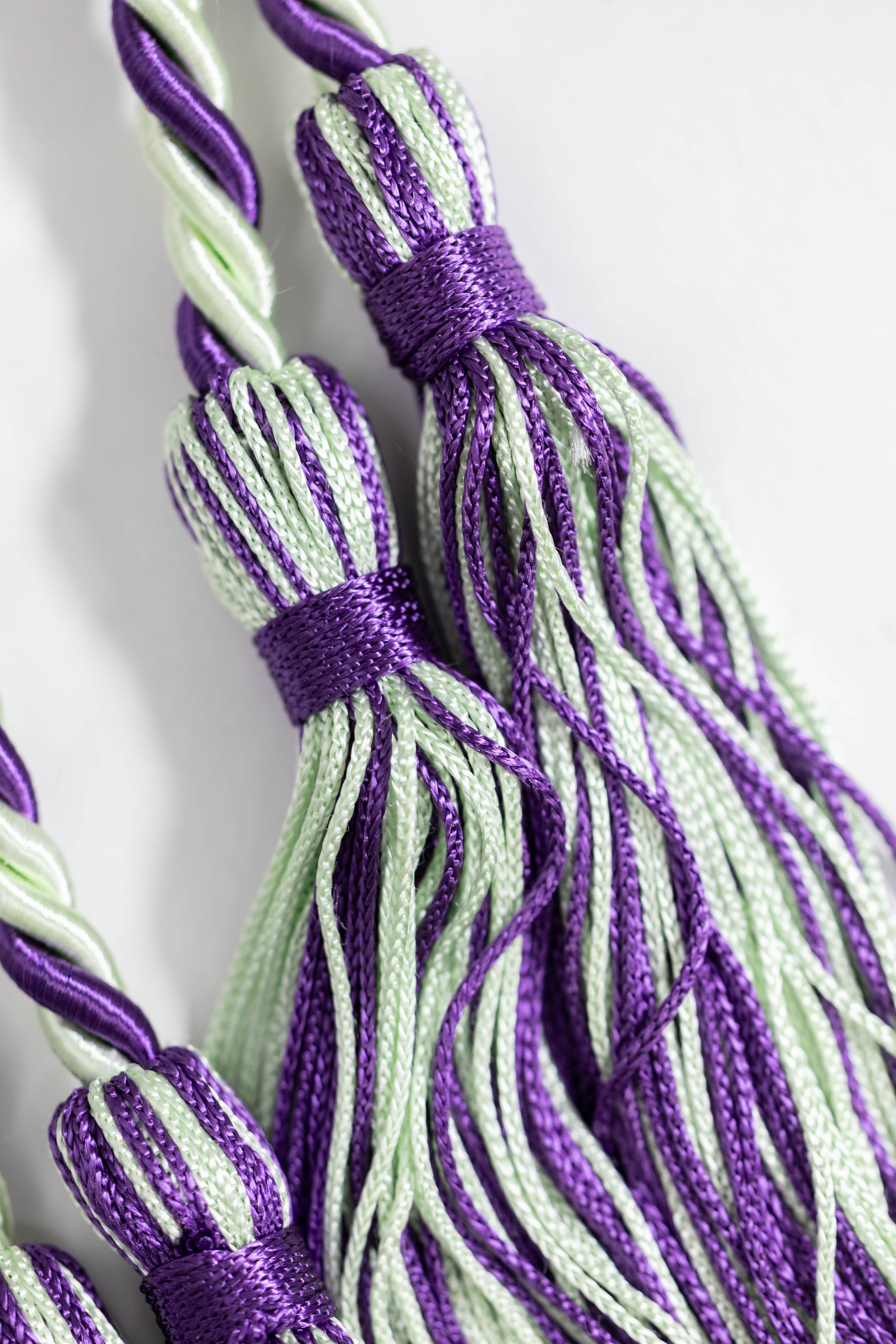 MINT, MINT, PURPLE GRADUATION CORD, HONOR CORD