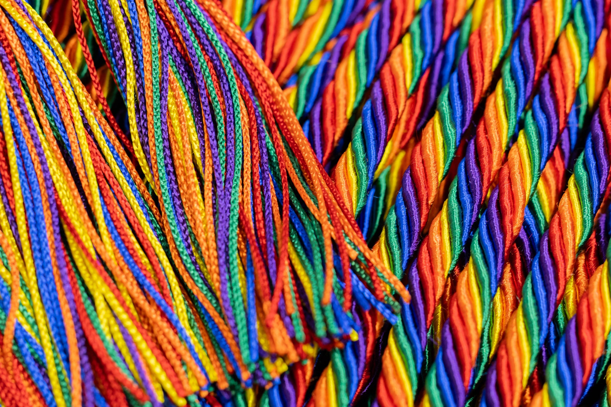 Rainbow Color Honor Cord Pride Cord
