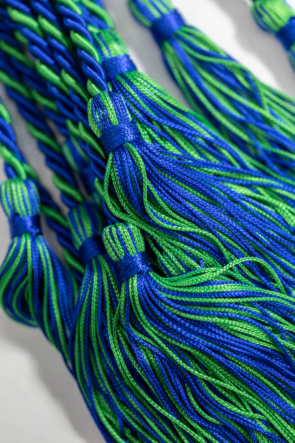 ROYAL BLUE, ROYAL BLUE, EMERALD, GRADUATION CORD, HONOR CORD