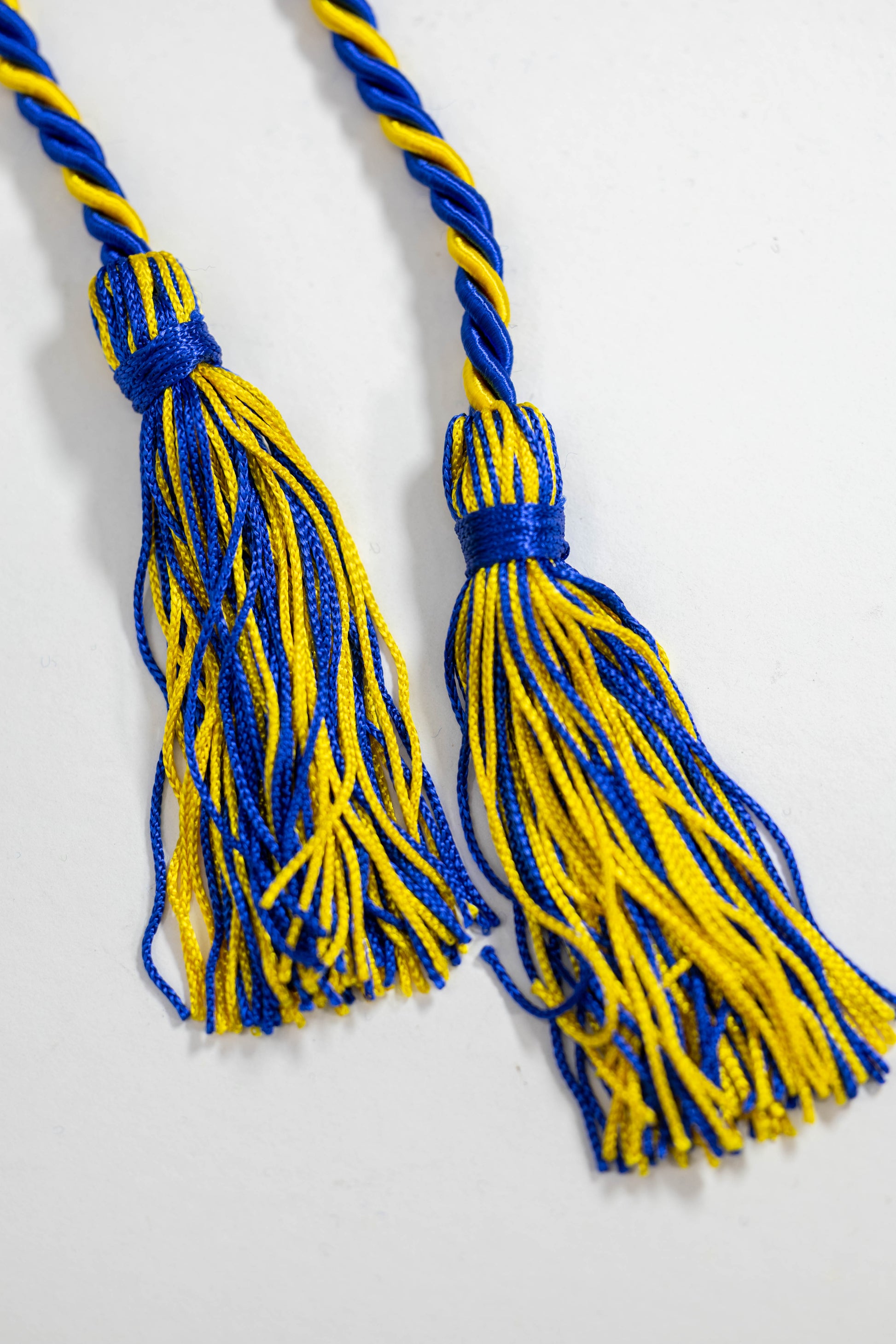 ROYAL BLUE, ROYAL BLUE, GOLD GRADUATION CORD, HONOR CORD