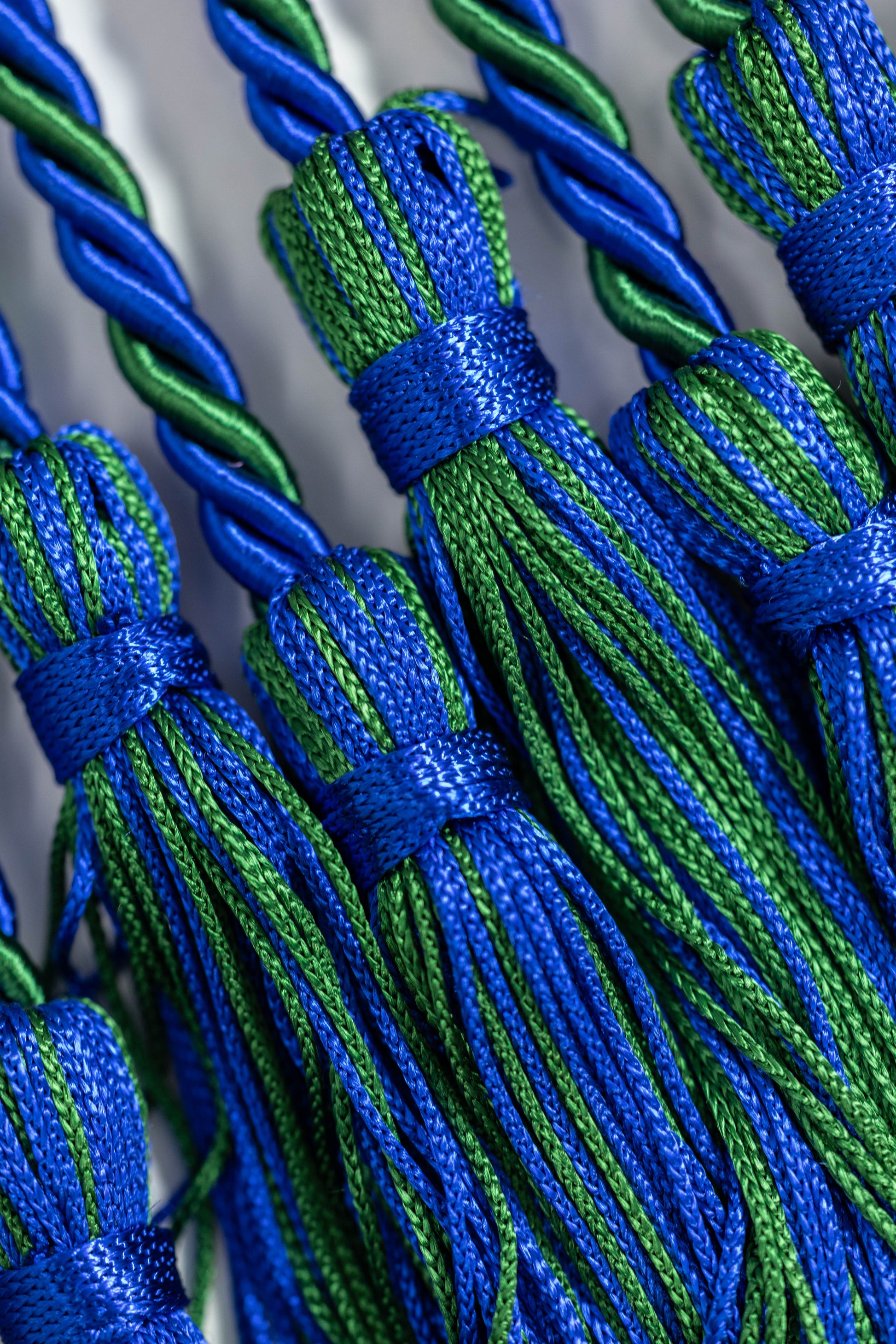 Royal Blue, Royal Blue, Green Graduation cord, Honor Cord (Copy)