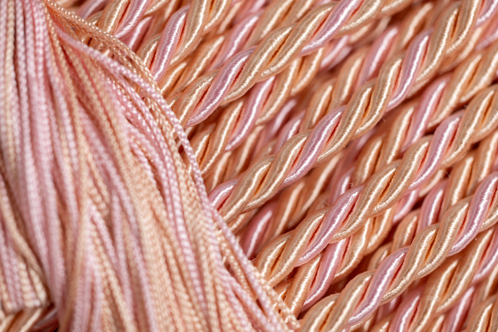 SALMON, SALMON, PINK GRADUATION CORD, HONOR CORD