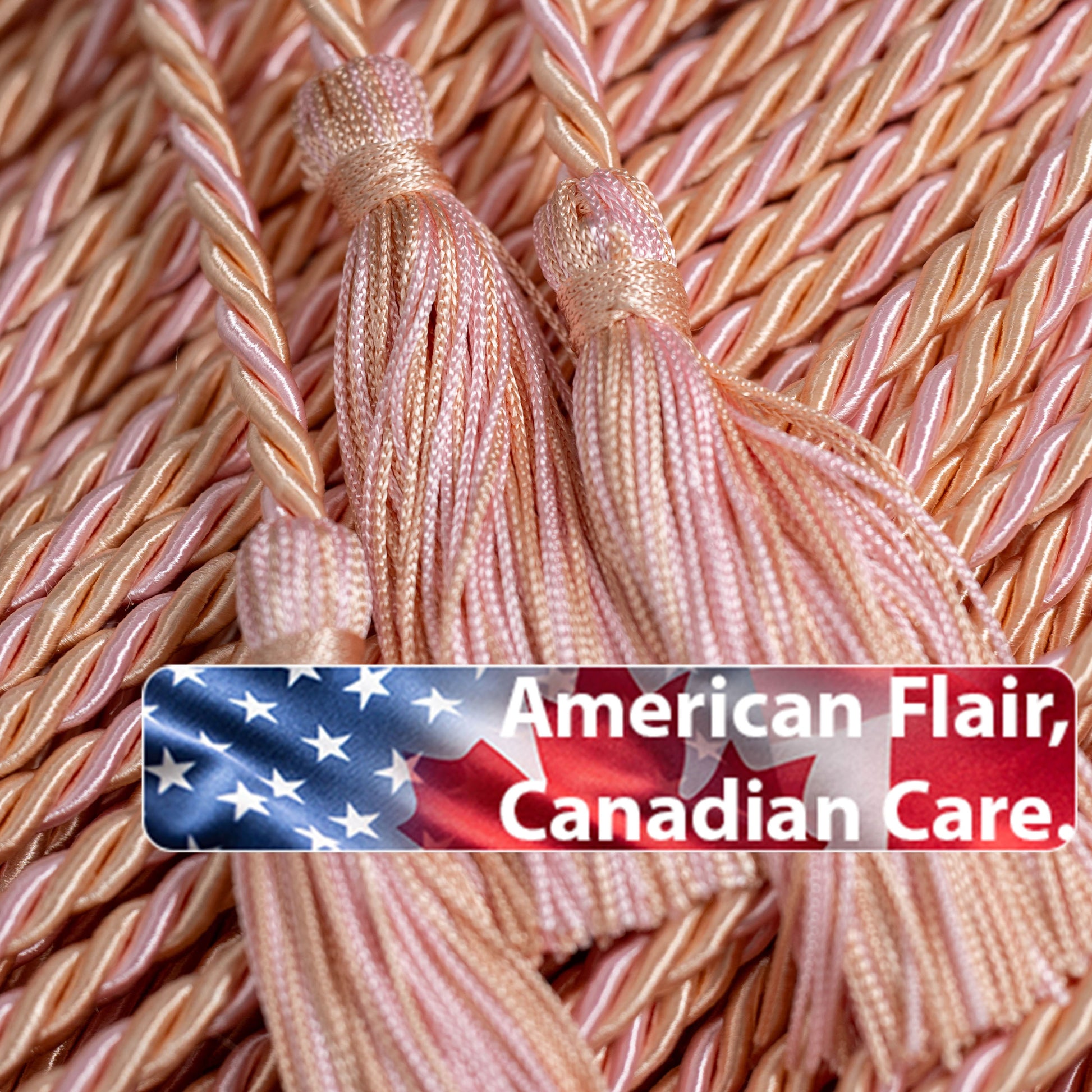 SALMON, SALMON, PINK GRADUATION CORD, HONOR CORD