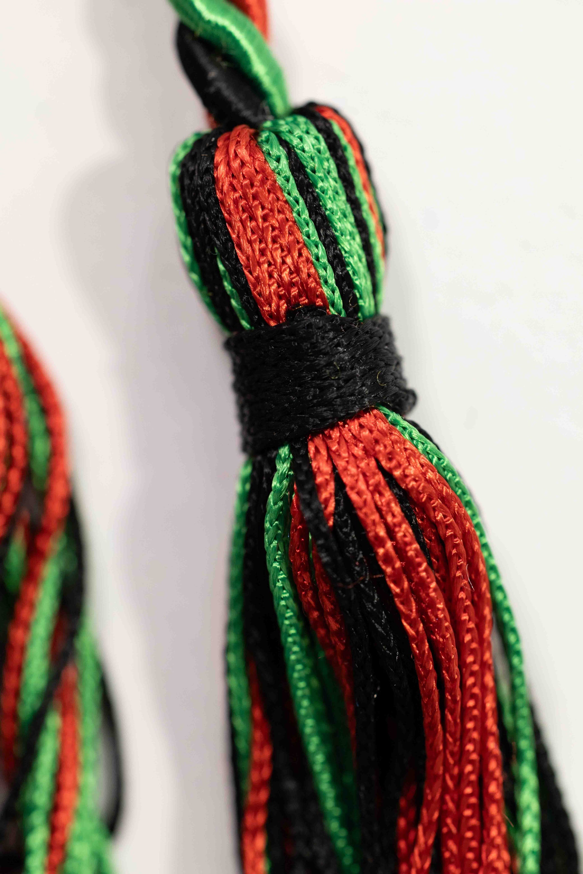Black, Emerald Green, Red Graduation Honor Cord | Afghanistan