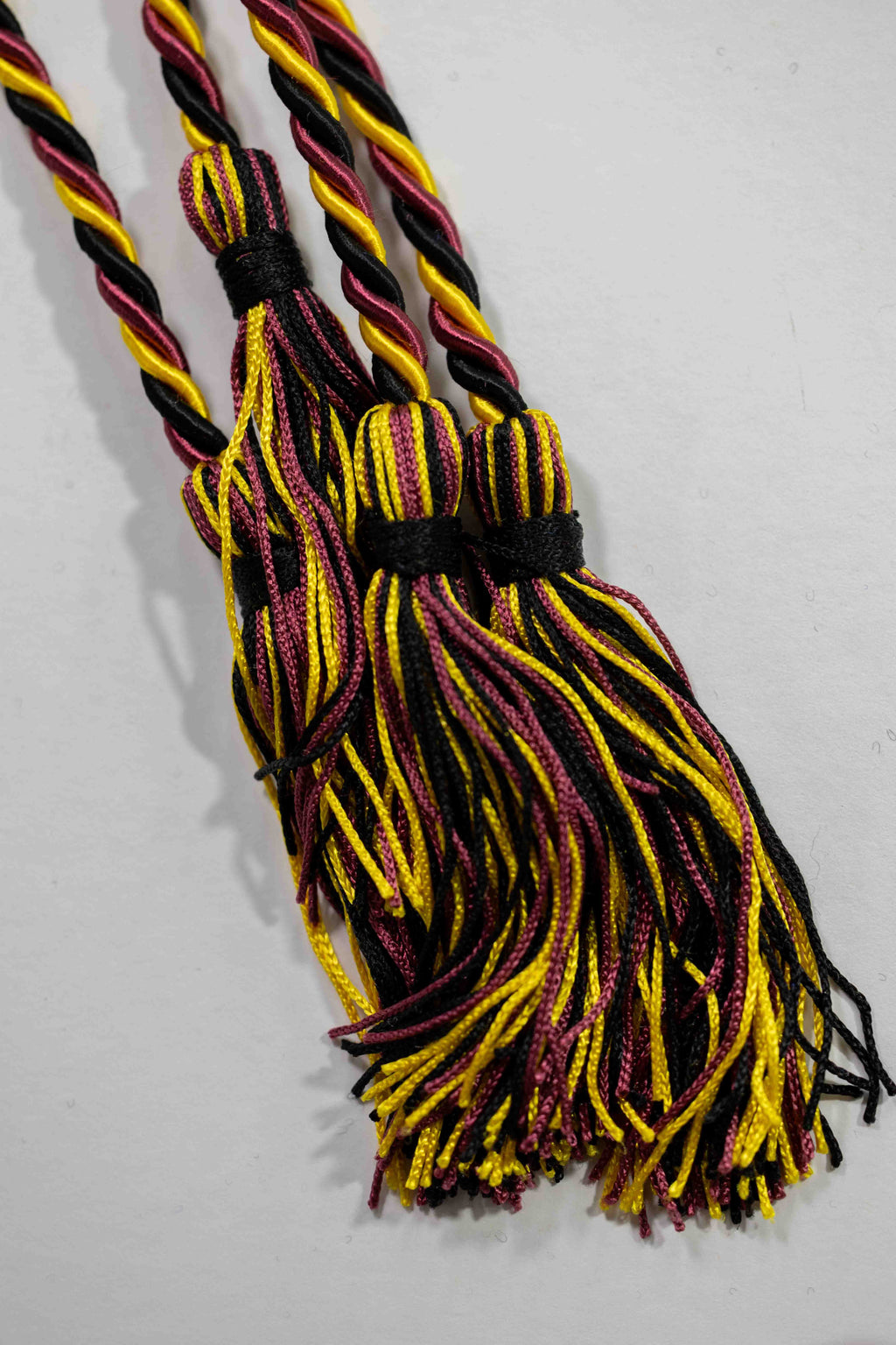 BLACK, GOLD, MAROON GRADUATION CORD, HONOR CORD