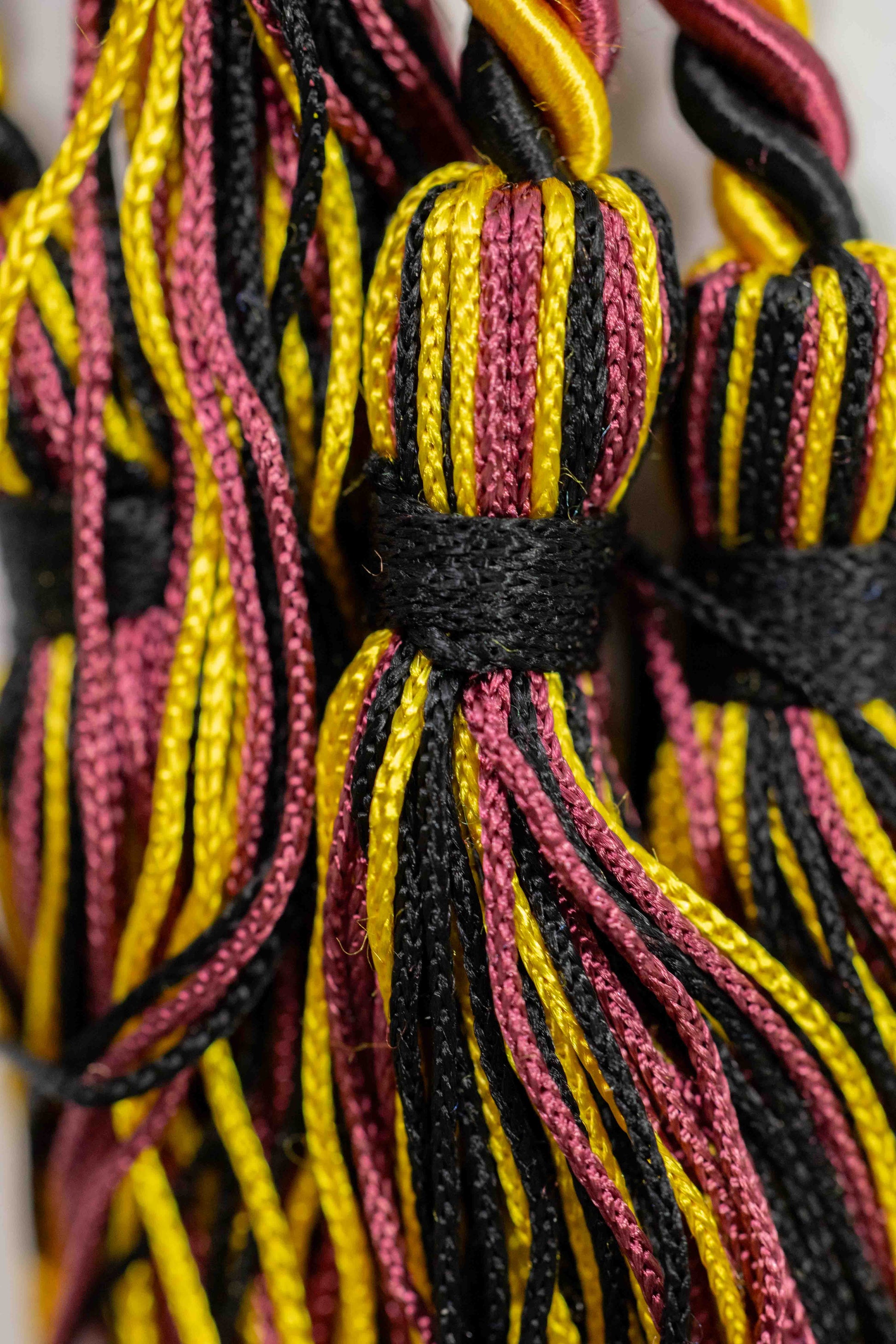 BLACK, GOLD, MAROON GRADUATION CORD, HONOR CORD