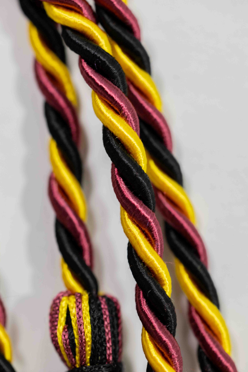 BLACK, GOLD, MAROON GRADUATION CORD, HONOR CORD