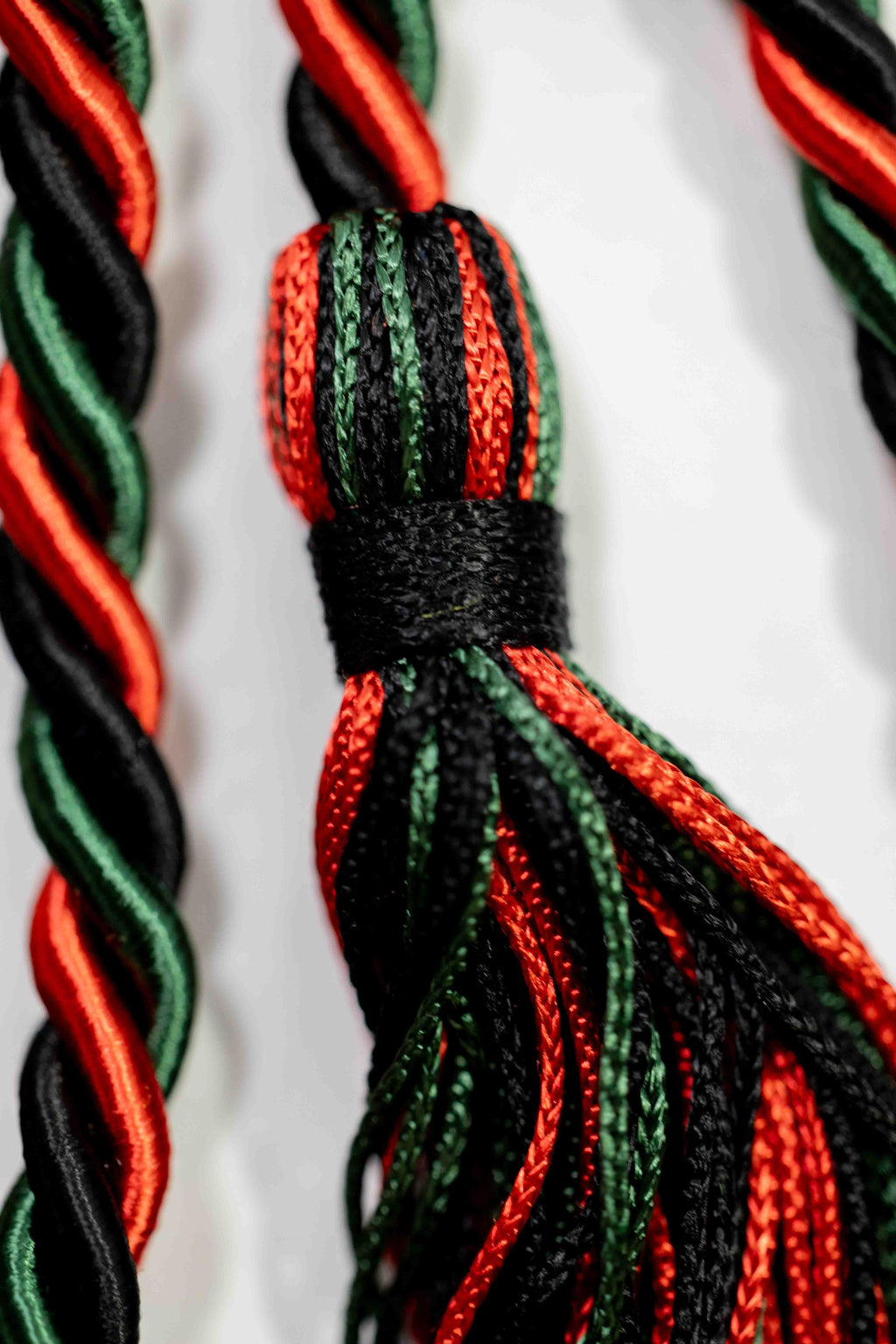 Black, Hunter Green, Red Graduation cord, Honor Cord | Afghanistan