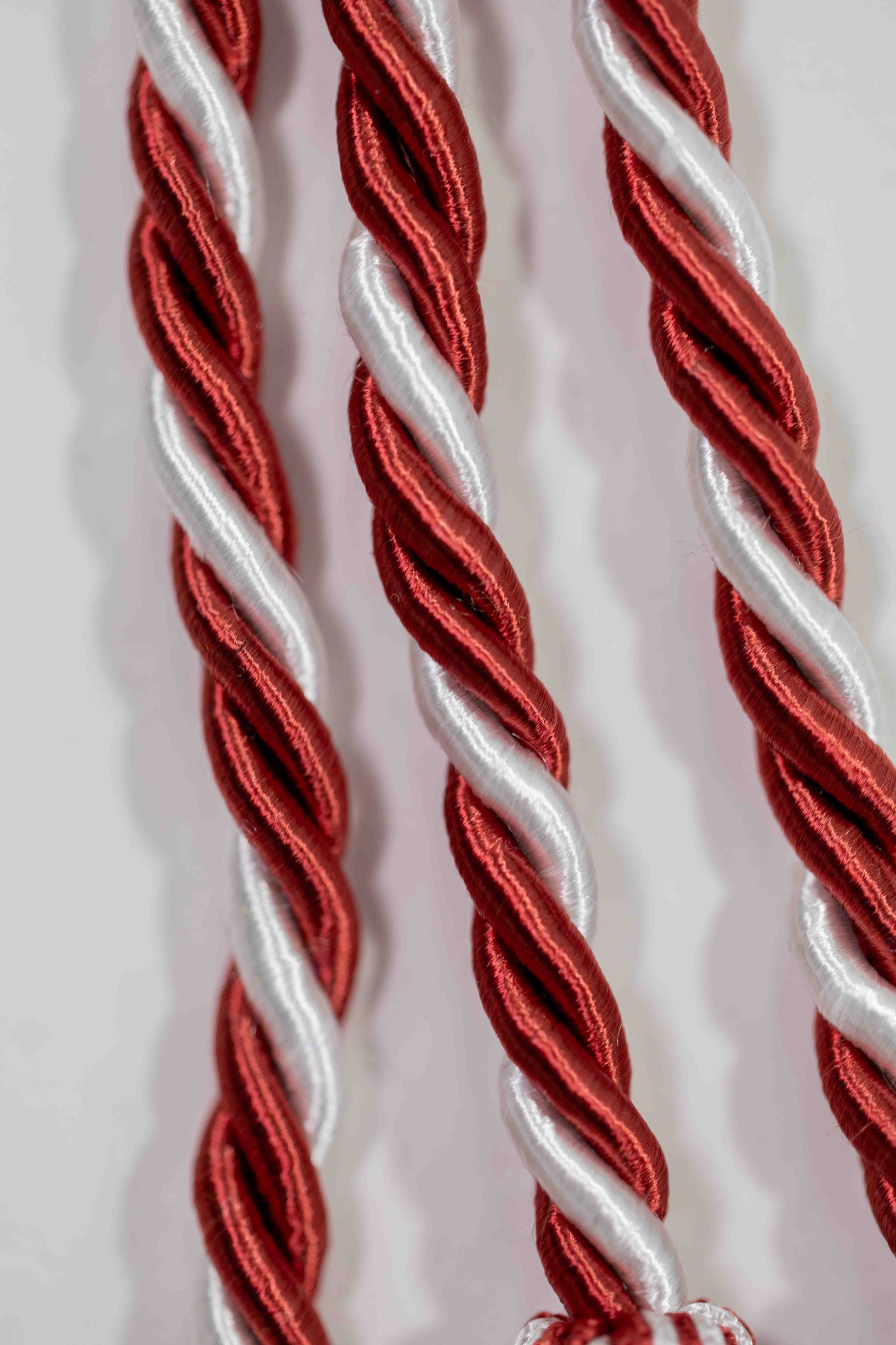 CARDINAL, CARDINAL, WHITE GRADUATION CORD, HONOR CORD