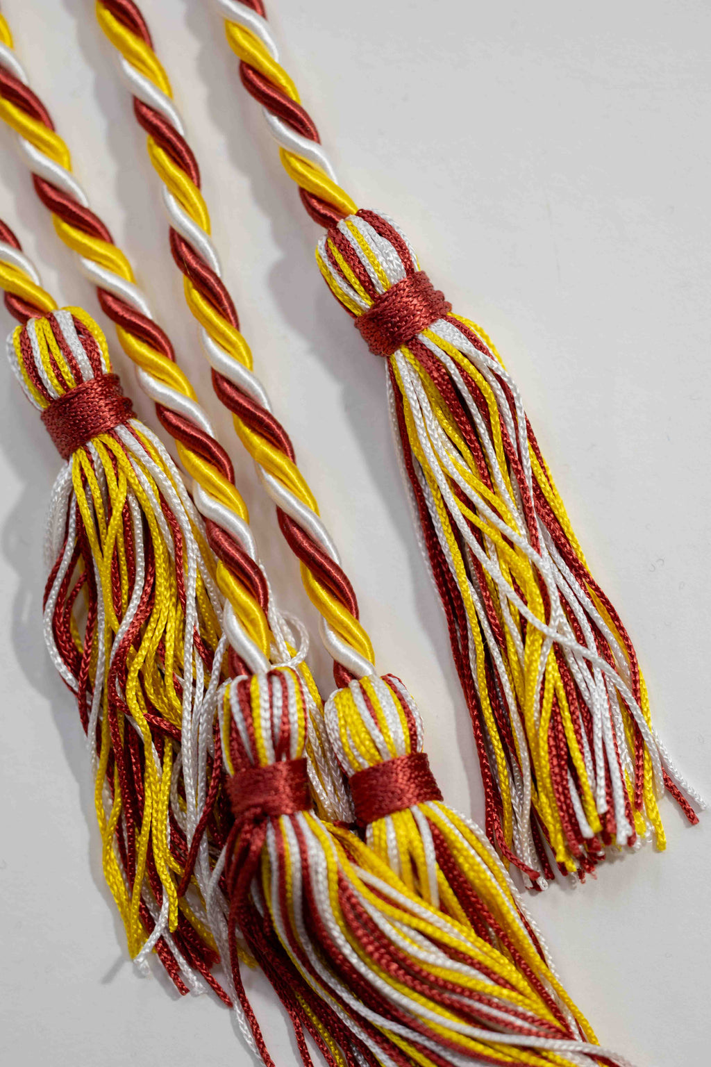 CARDINAL, GOLD, WHITE GRADUATION CORD, HONOR CORD