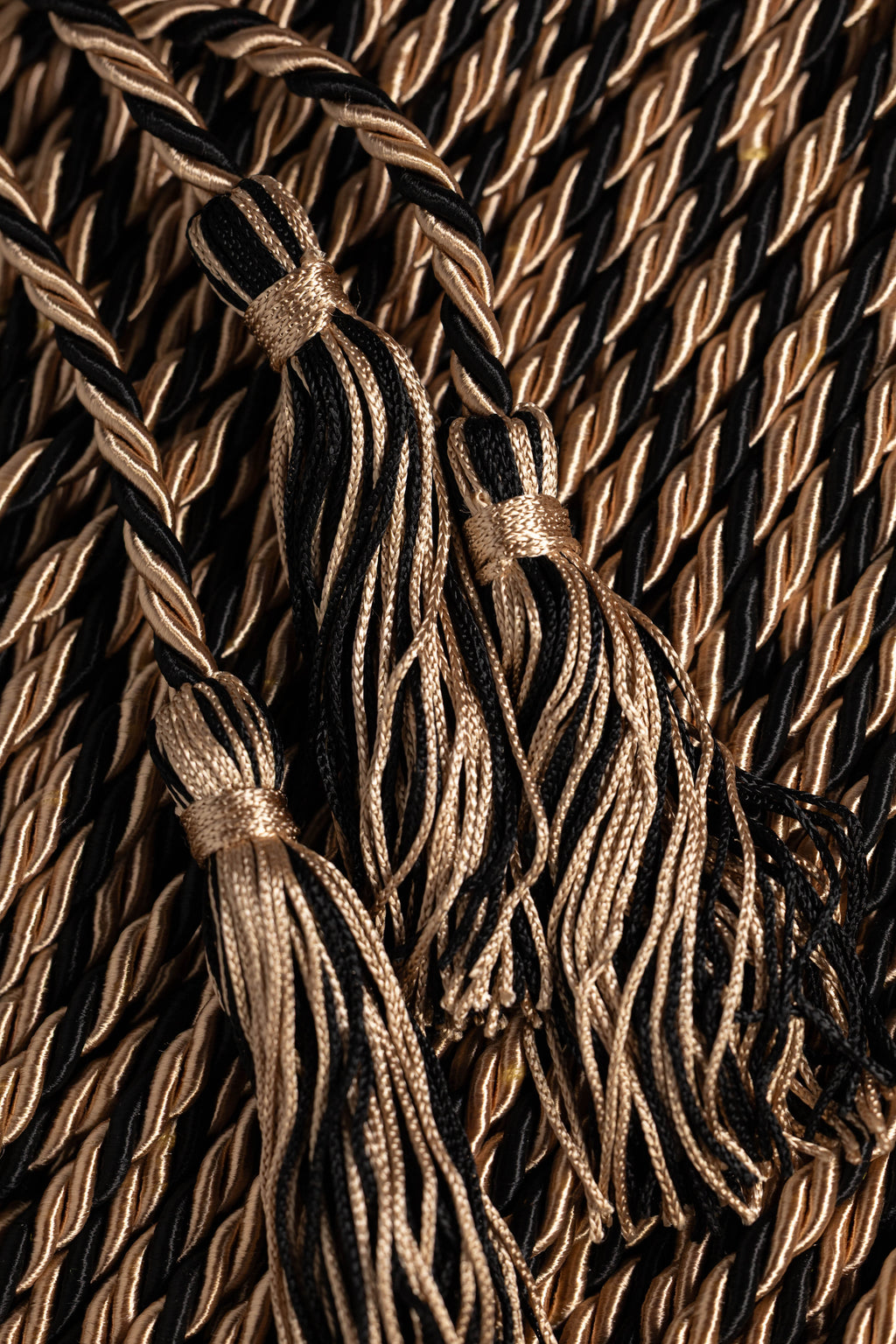 Drab, Drab, Black Graduation Honor Cord