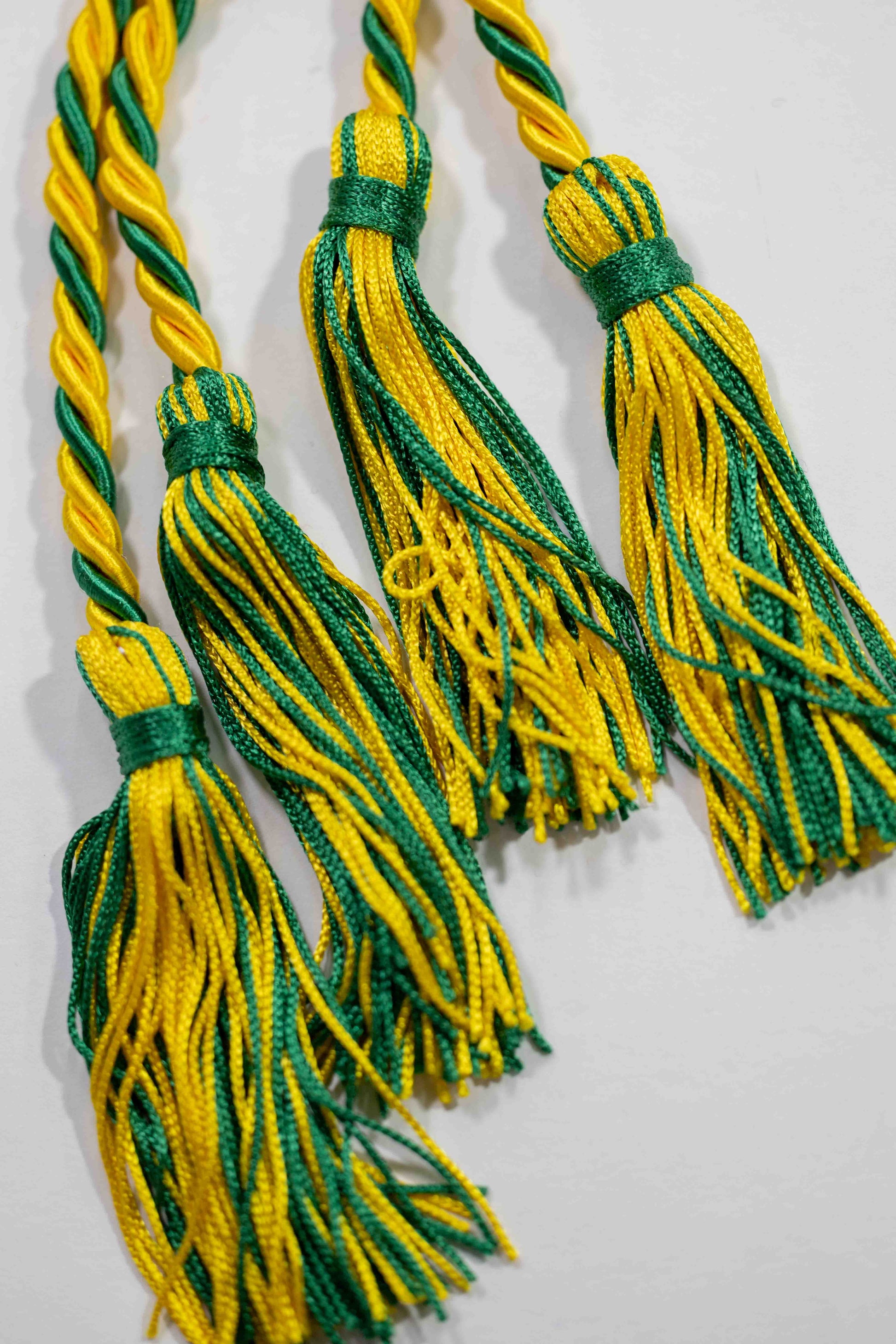 GOLD, GOLD, EMERALD GRADUATION CORD, HONOR CORD